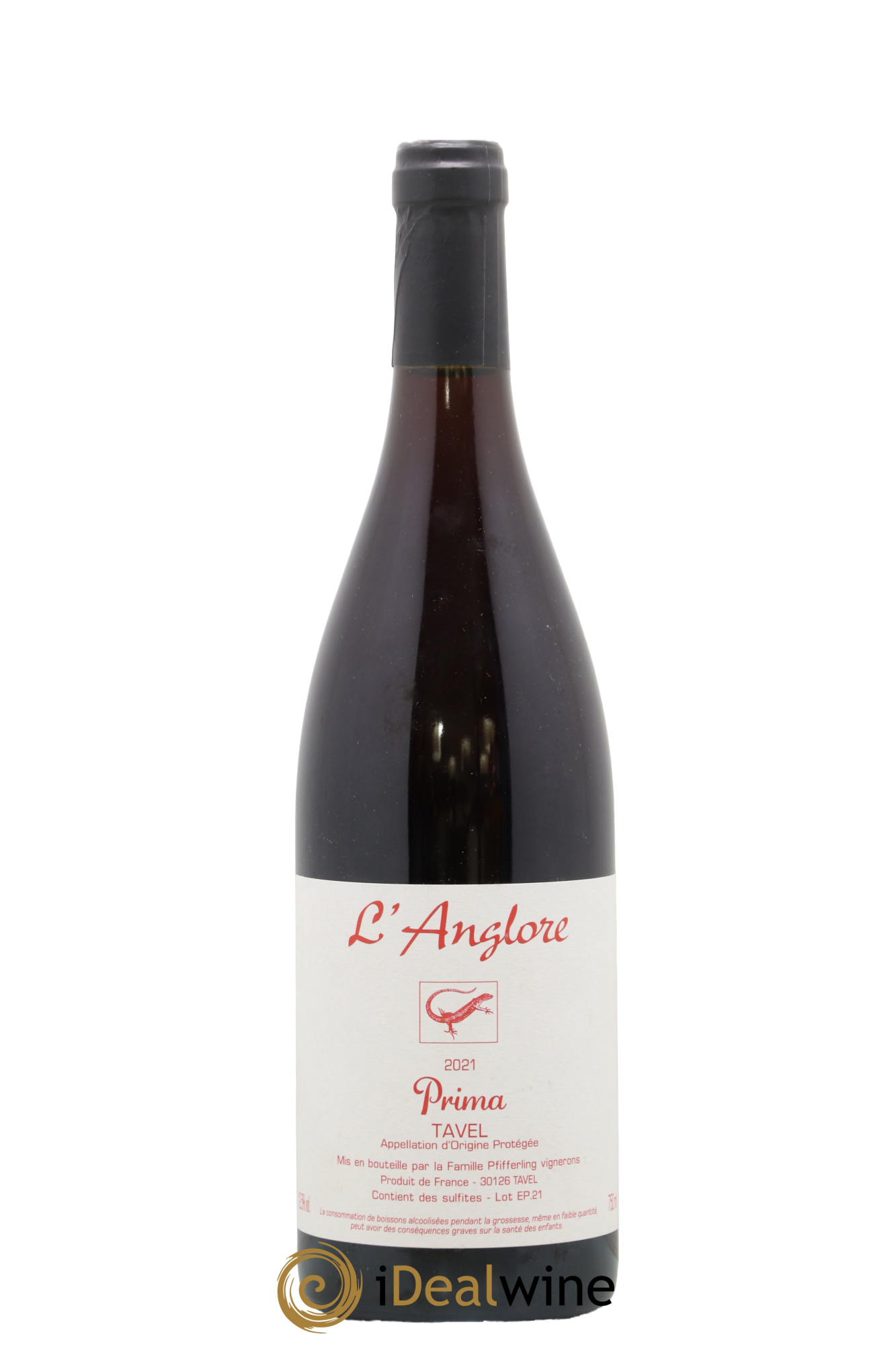 Tavel Prima L'Anglore 2021 - Lot of 1 bottle - 0