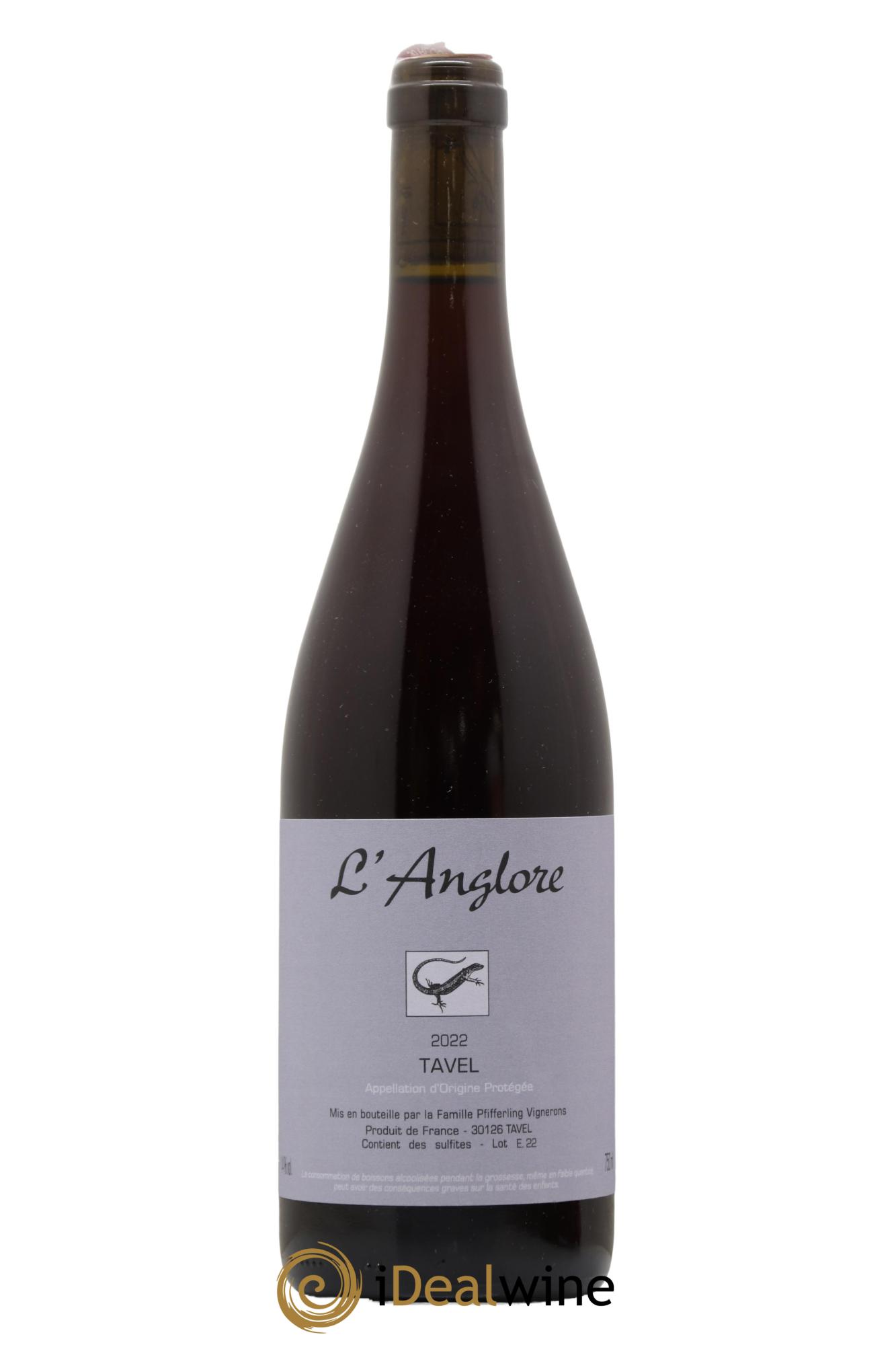 Tavel L'Anglore 2022 - Posten von 1 Flasche - 0