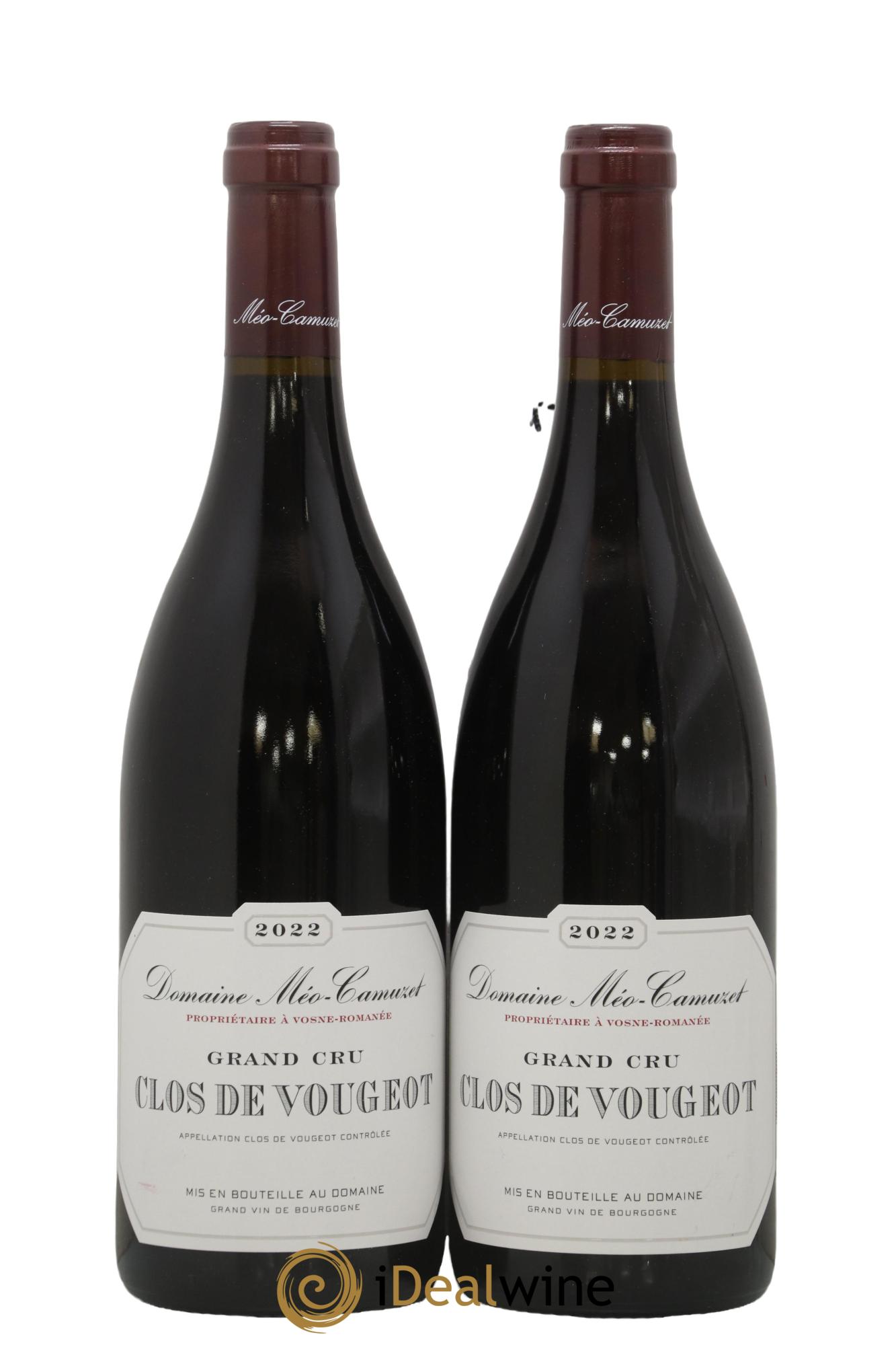 Clos de Vougeot Grand Cru Méo-Camuzet (Domaine) 2022 - Lot of 2 bottles - 0