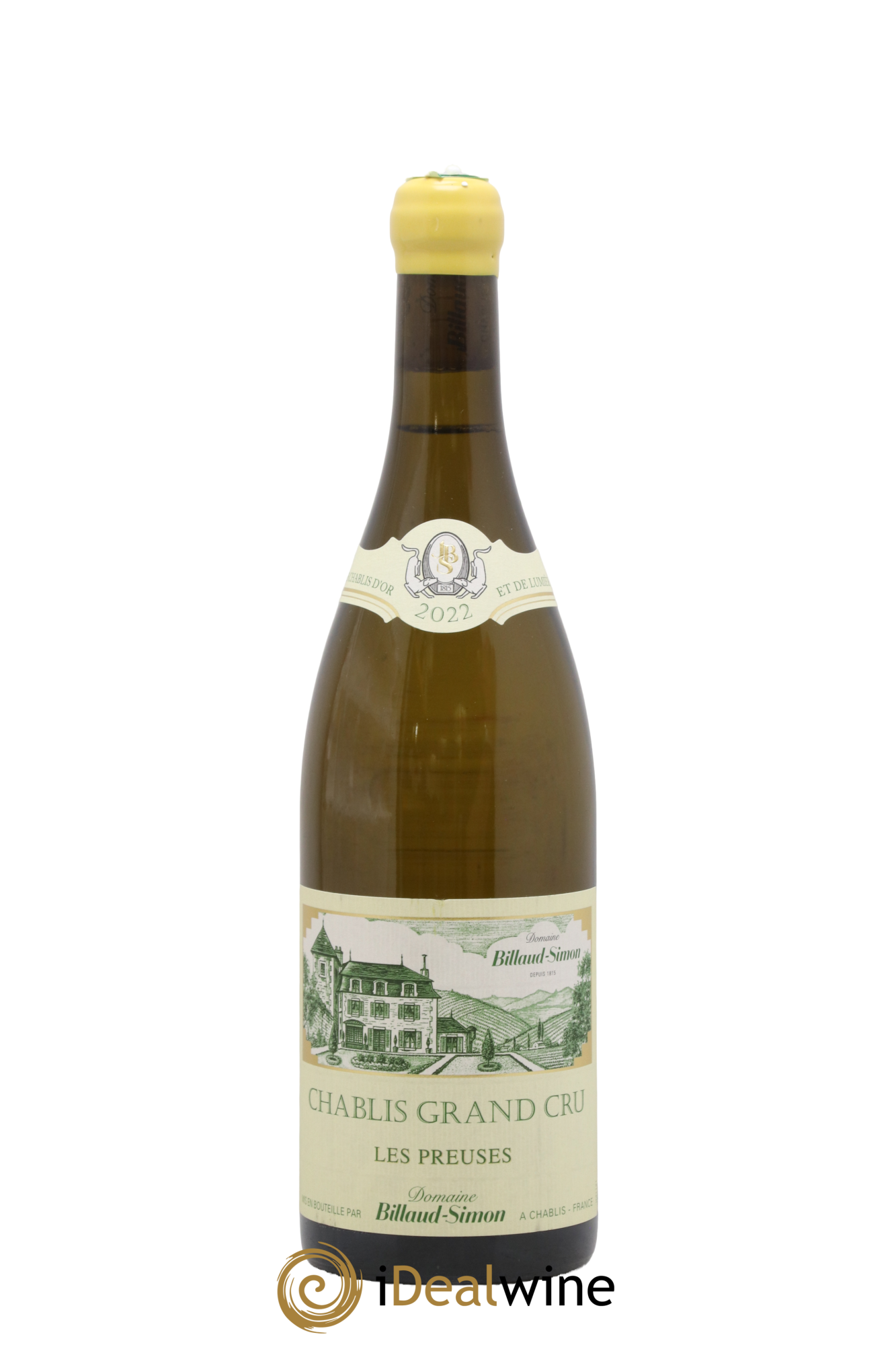 Chablis Grand Cru Les Preuses Billaud-Simon (Domaine) 2022 - Lot de 1 bouteille - 0