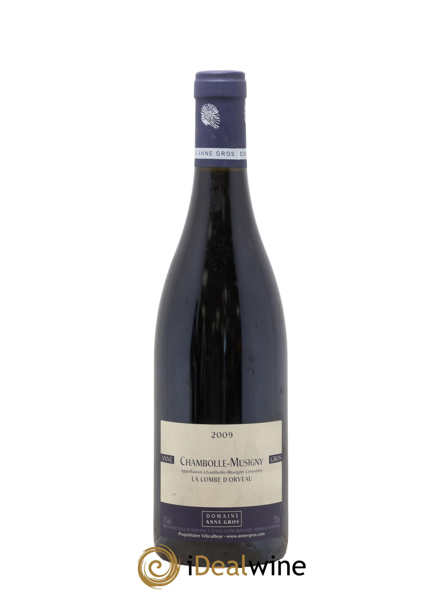 Chambolle-Musigny La Combe d'Orveau Anne Gros 2009 - Lot de 1 bouteille - 0