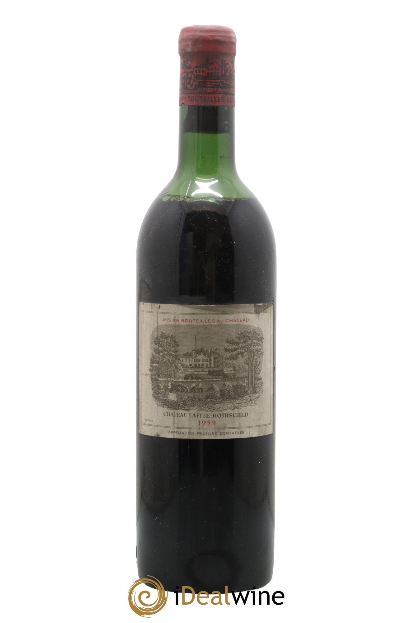 Château Lafite Rothschild 1er Grand Cru Classé 1959 - Lot de 1 bouteille - 0