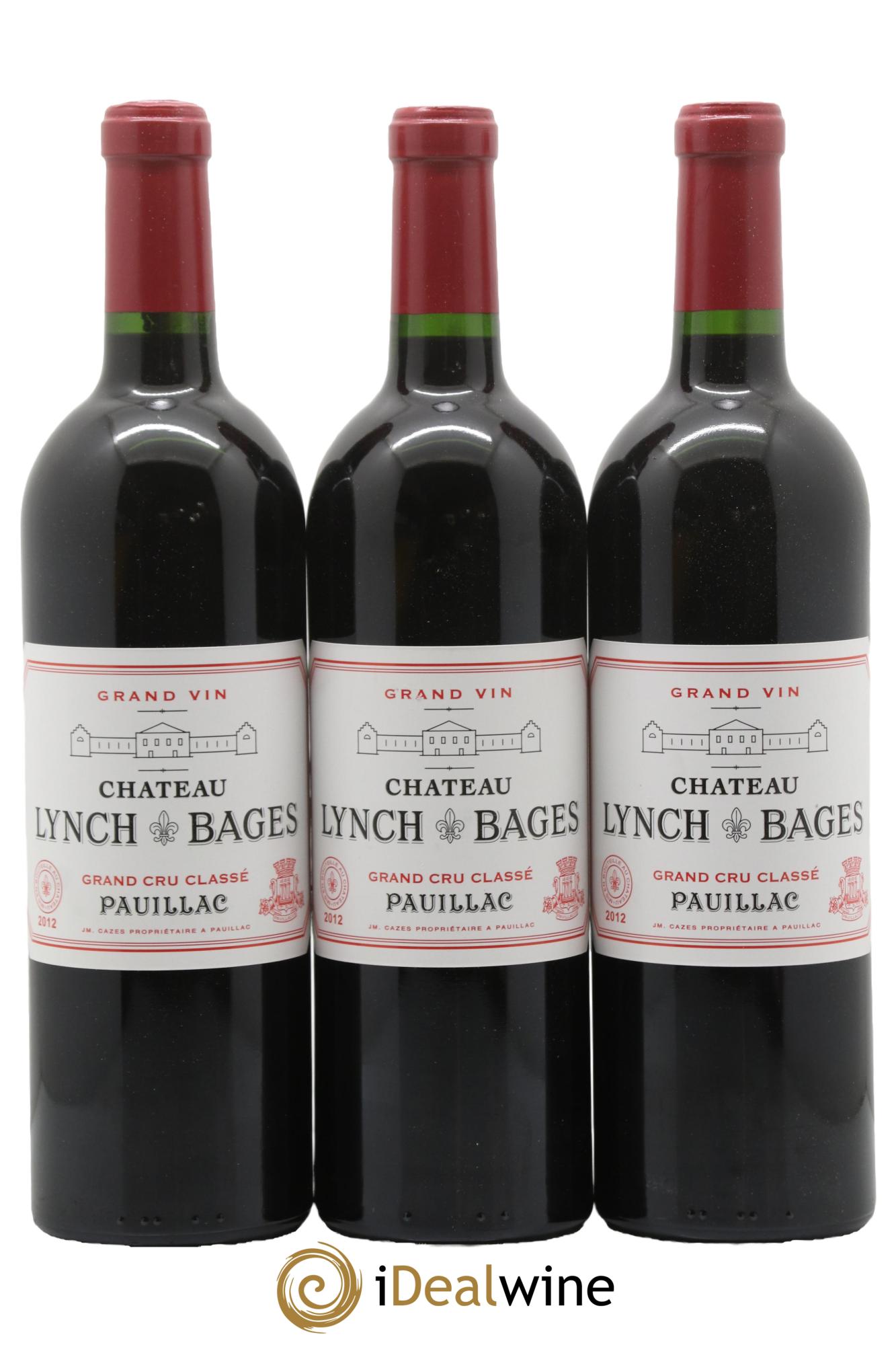 Château Lynch Bages 5ème Grand Cru Classé 2012 - Posten von 12 Flaschen - 1