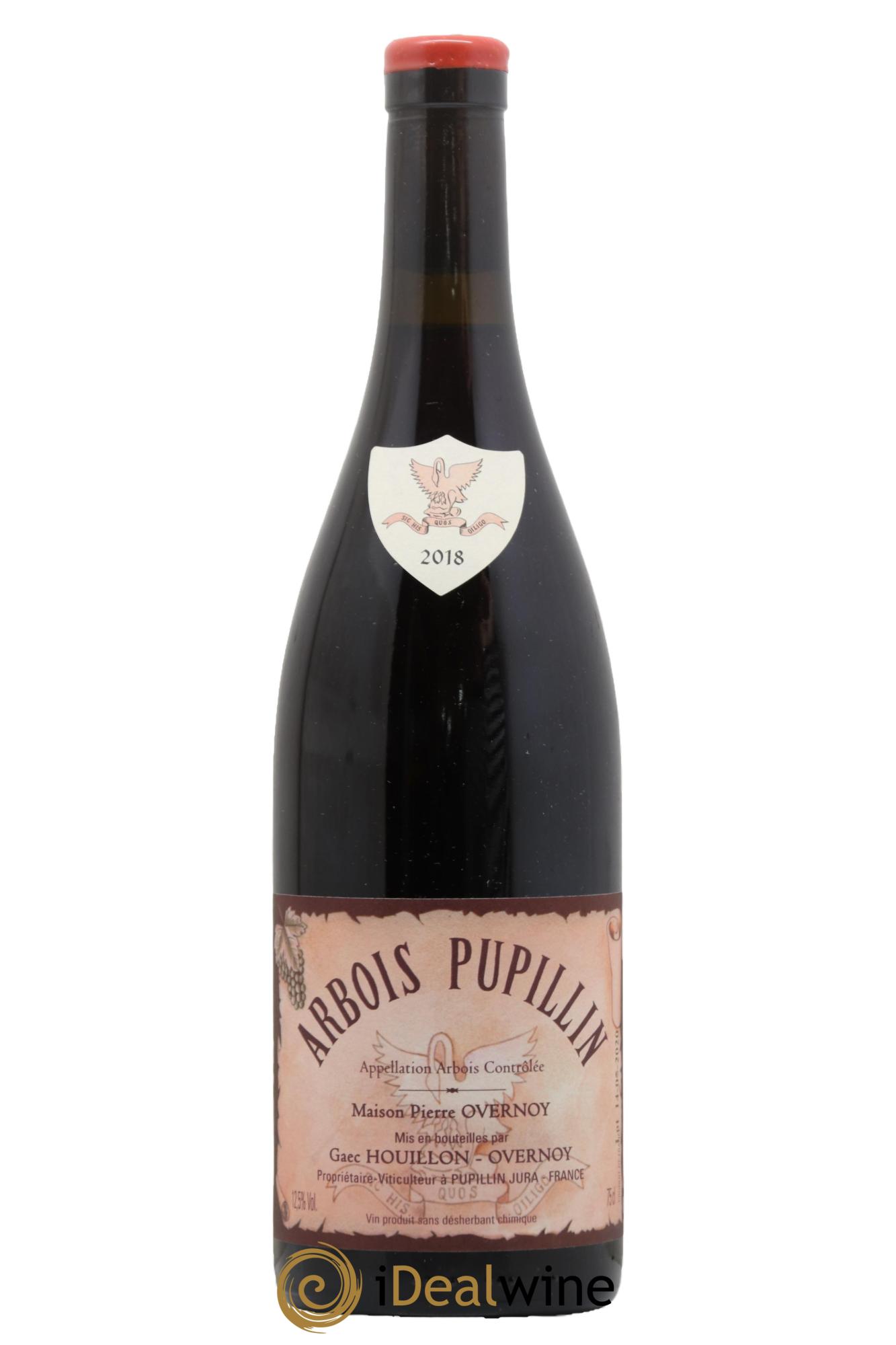Arbois-Pupillin Poulsard (cire rouge) Overnoy-Houillon (Domaine) 2018 - Lot de 1 bouteille - 0
