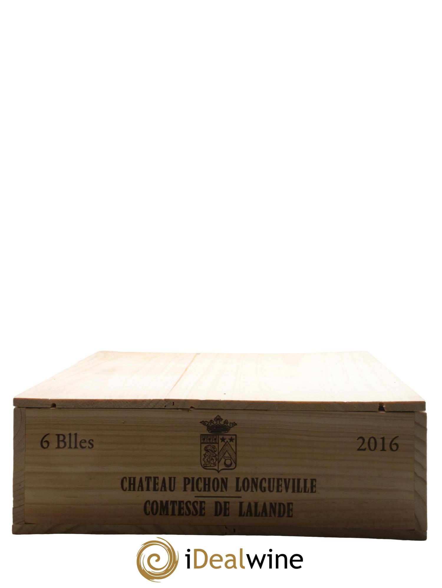 Château Pichon Longueville Comtesse de Lalande 2ème Grand Cru Classé 2016 - Lotto di 6 bottiglie - 5