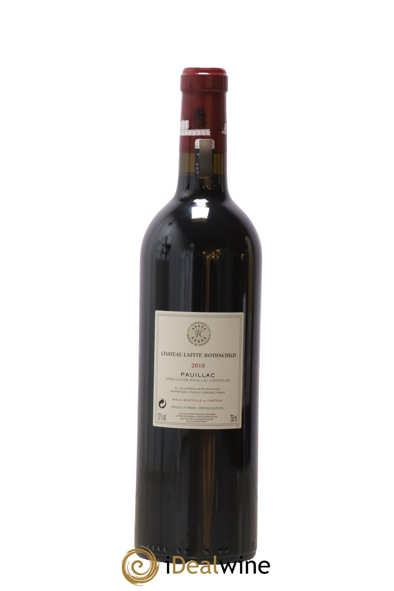 Château Lafite Rothschild 1er Grand Cru Classé 2010 - Lotto di 1 bottiglia - 1