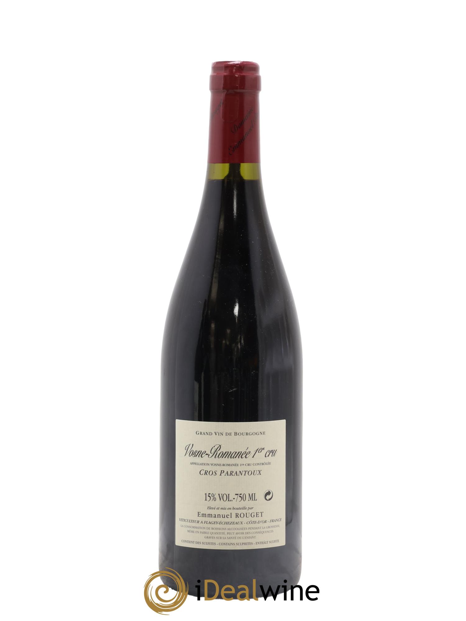 Vosne-Romanée 1er Cru Cros Parantoux Emmanuel Rouget 2020 - Lot of 1 bottle - 1
