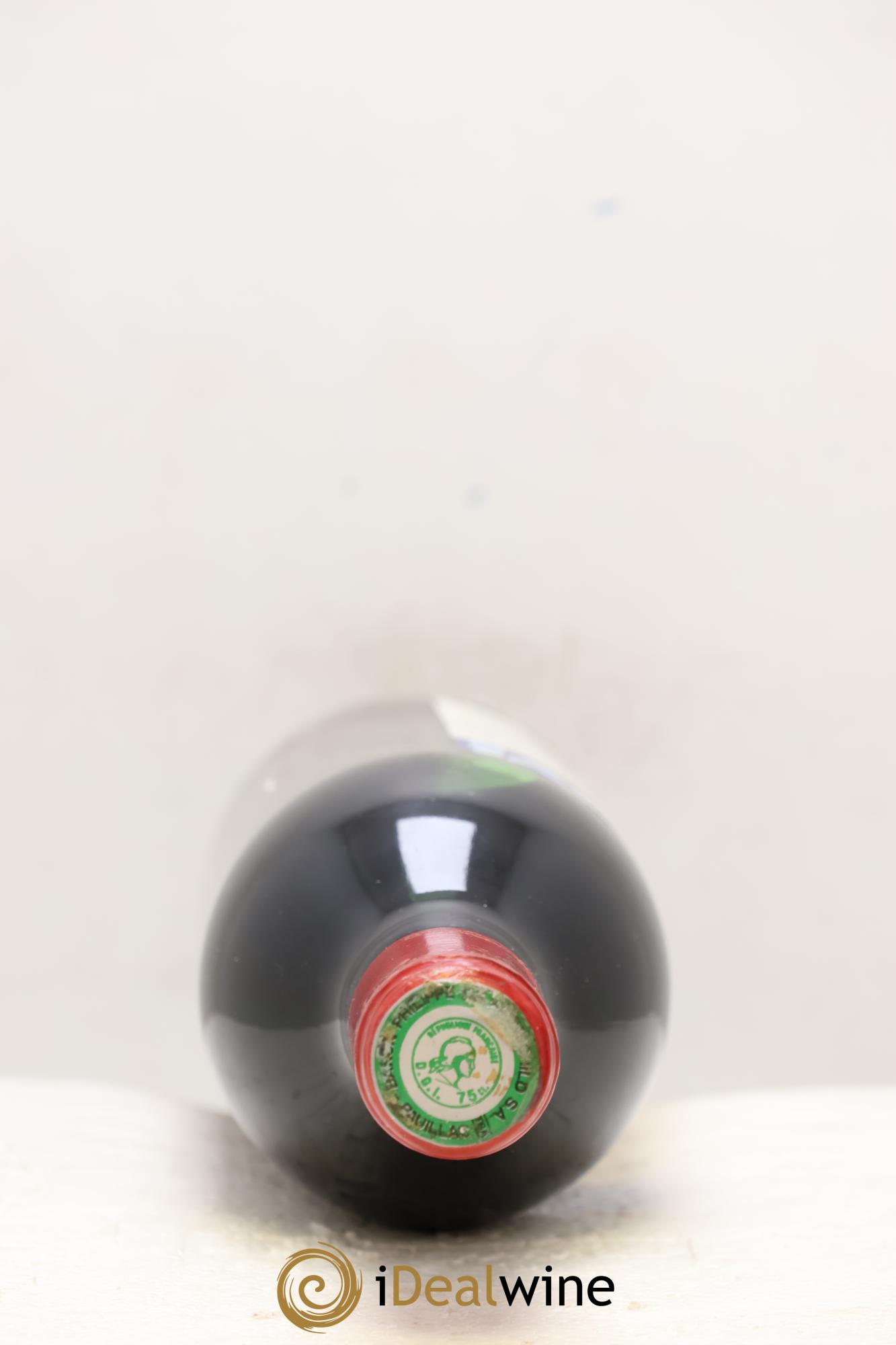 Château Mouton Rothschild 1er Grand Cru Classé 1976 - Lot de 1 bouteille - 1