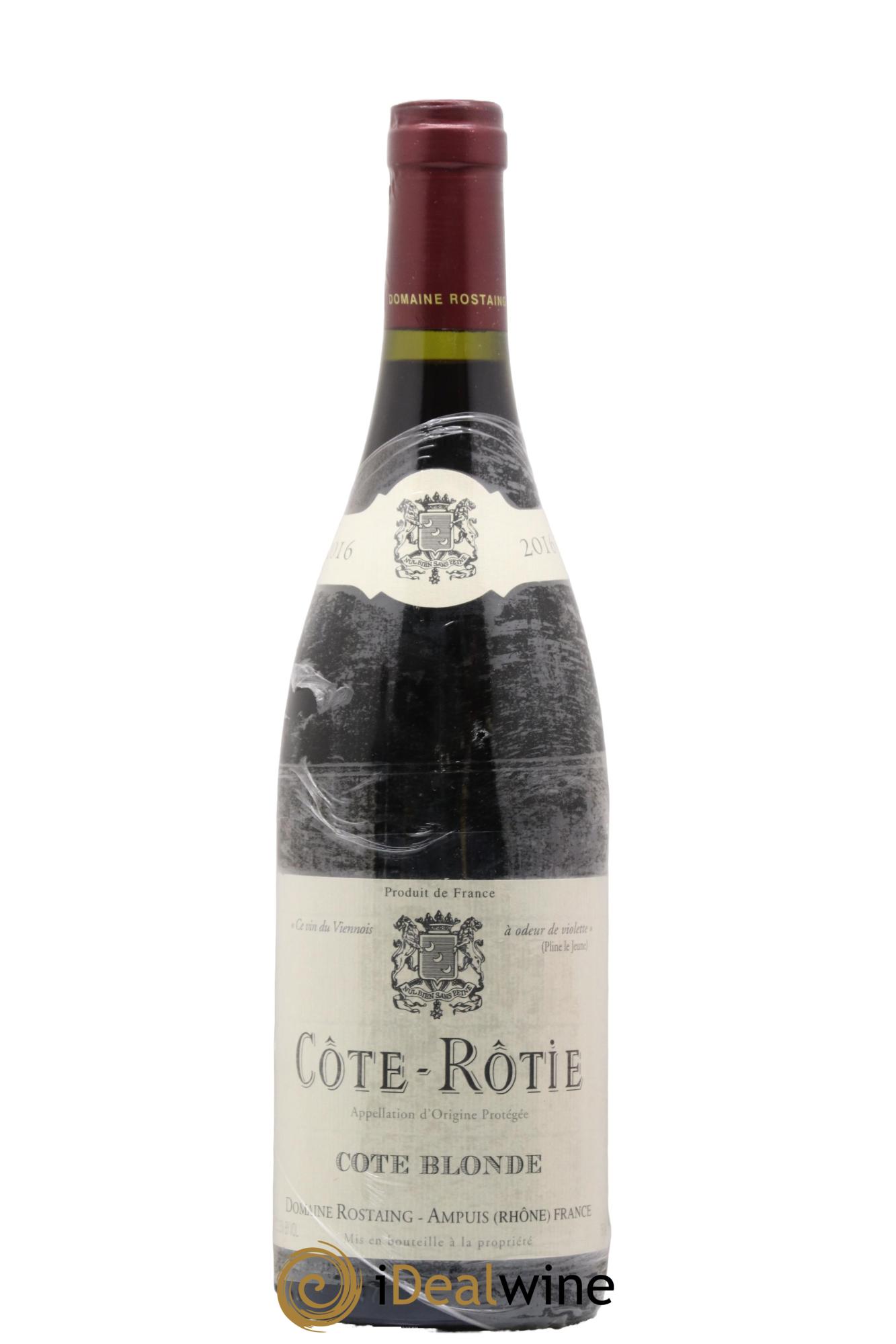 Côte-Rôtie Côte Blonde René Rostaing 2016 - Lotto di 1 bottiglia - 0