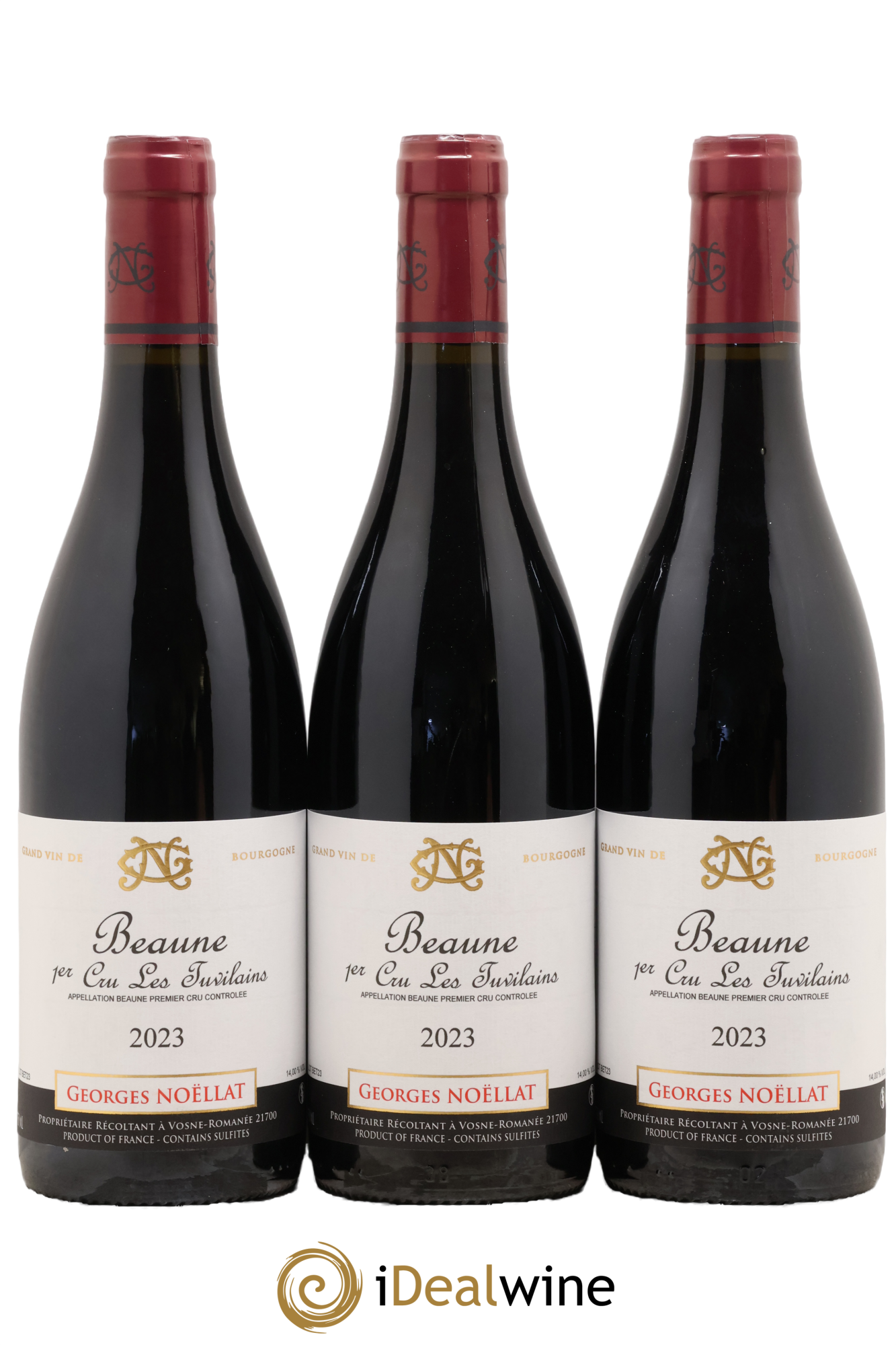 Beaune 1er Cru Les Tuvilains Georges Noëllat (Domaine) 2023 - Lotto di 3 bottiglie - 0