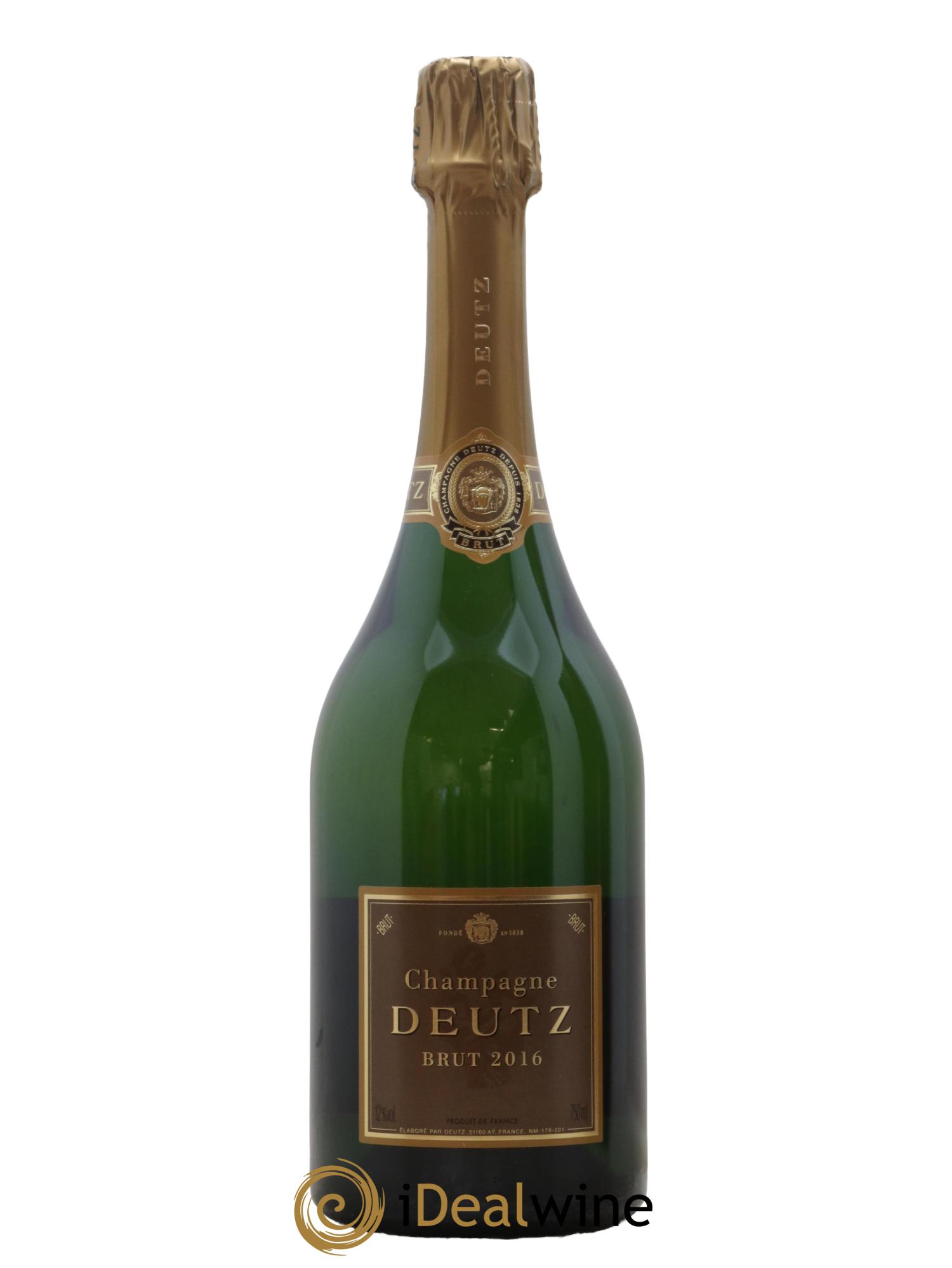 Brut Deutz 2016 - Lot de 1 bouteille - 1