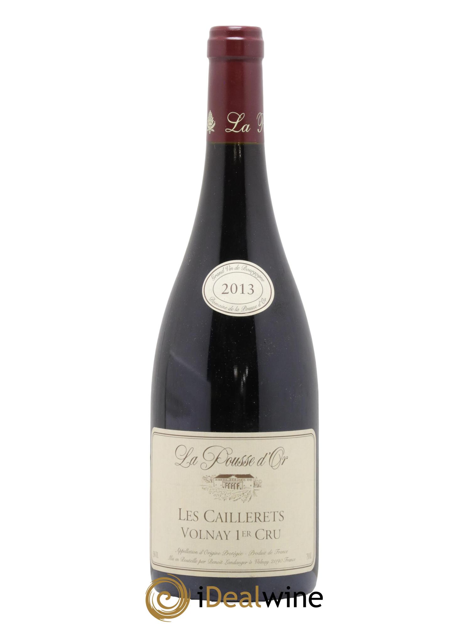 Volnay 1er Cru Les Caillerets La Pousse d'Or (Domaine de) 2013 - Lot de 1 bouteille - 0