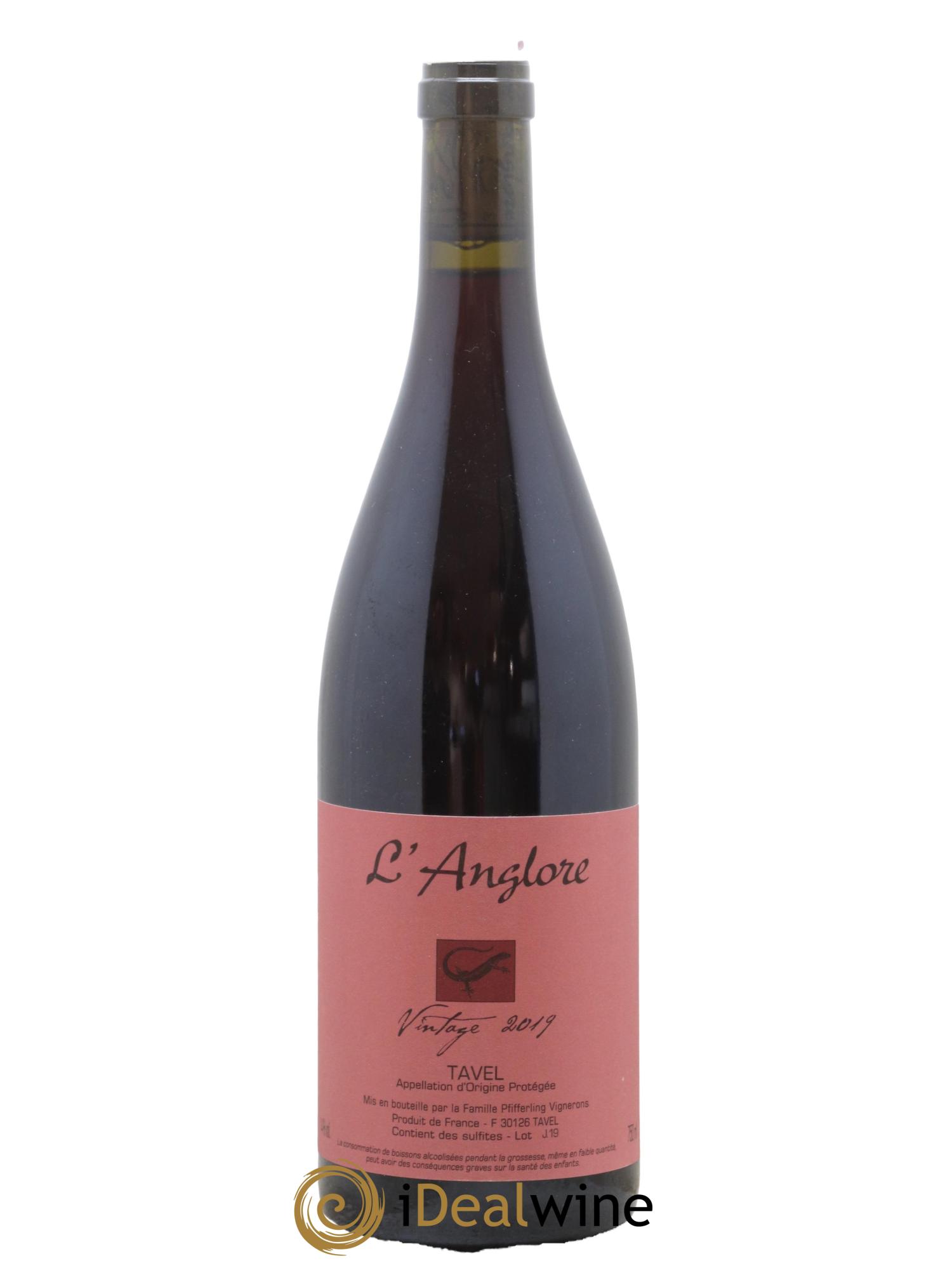 Tavel Vintage L'Anglore 2019 - Lot de 1 bouteille - 0