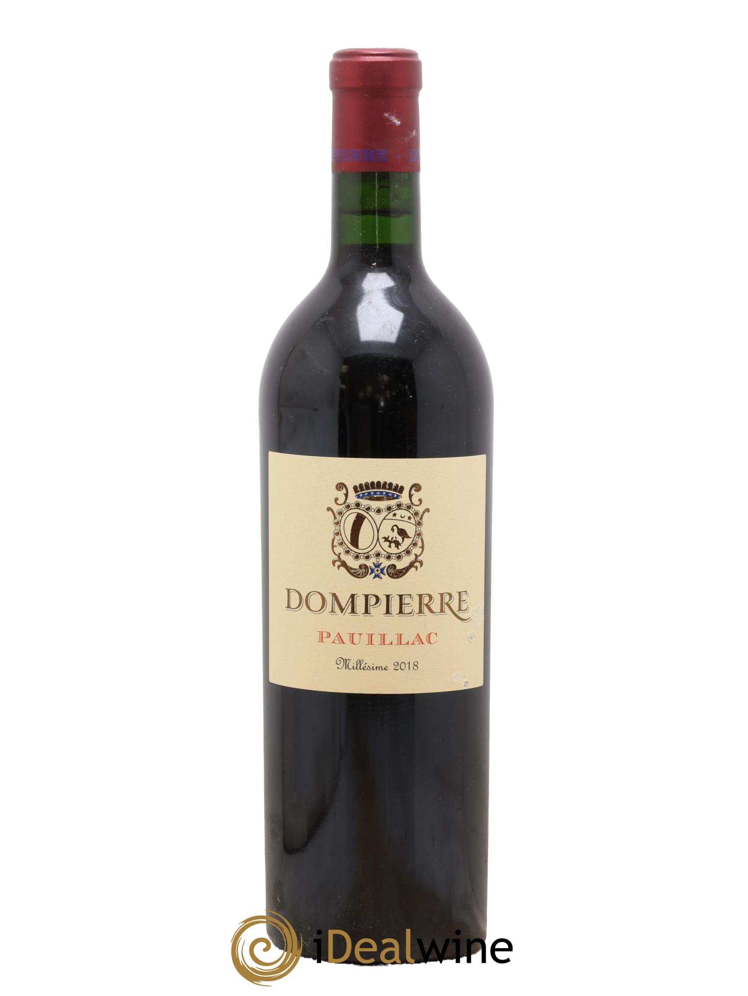 Pauillac Dompierre 2018 - Lot de 1 bouteille - 0