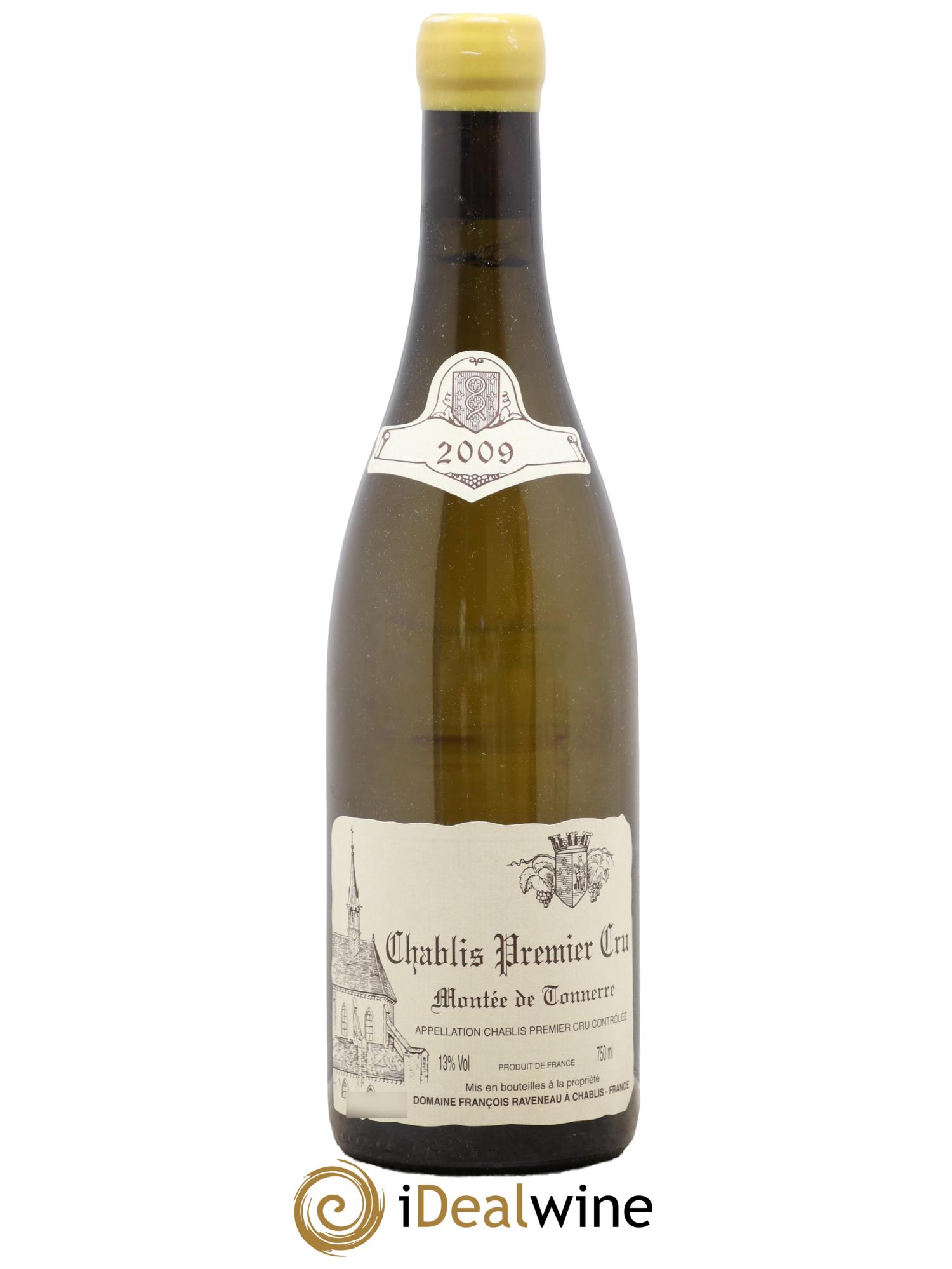 Chablis 1er Cru Montée de Tonnerre Raveneau (Domaine) 2009 - Lot of 1 bottle - 0