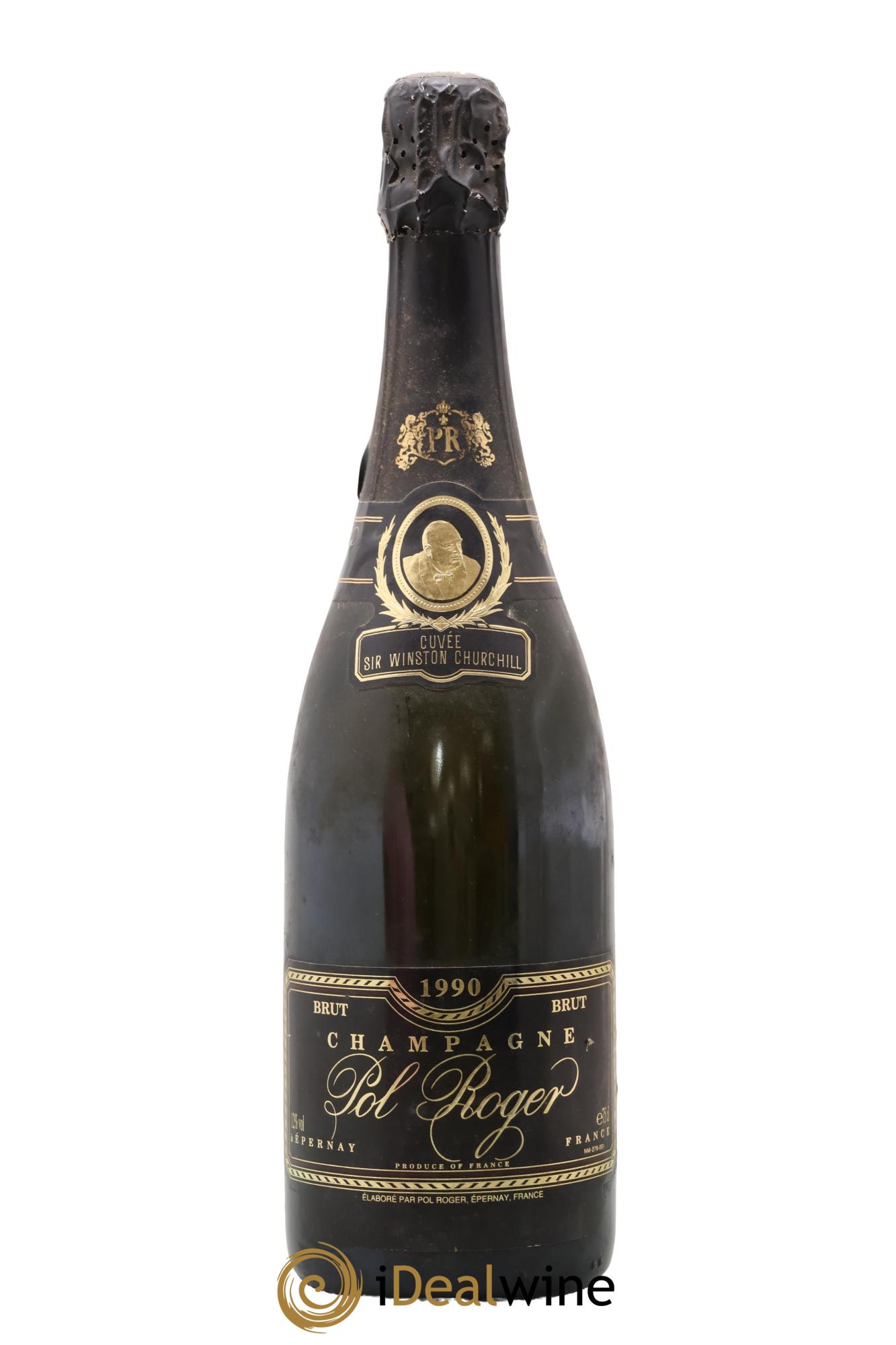Cuvée Winston Churchill Pol Roger 1990 - Lot de 1 bouteille - 0