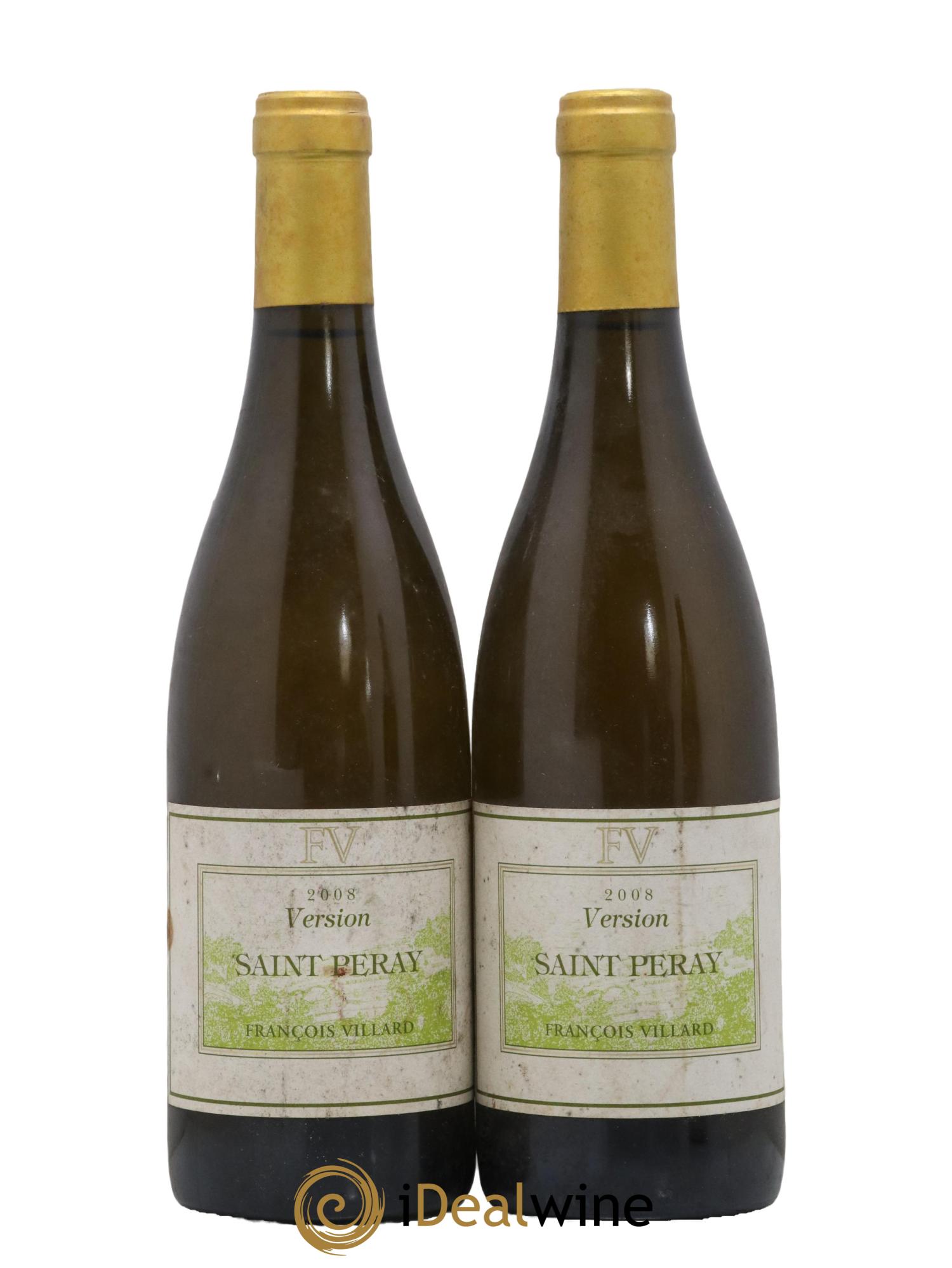 Saint-Péray Version François Villard 2008 - Posten von 2 Flaschen - 0