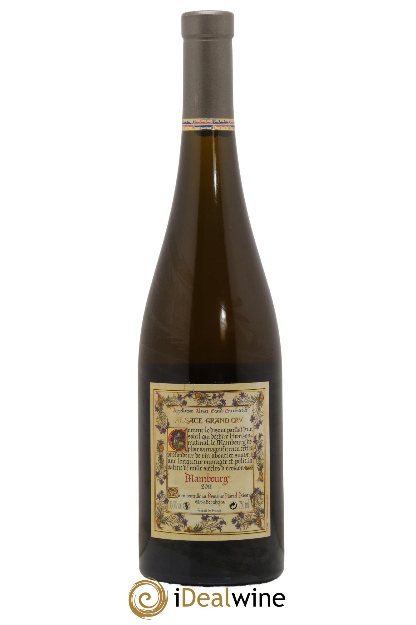 Alsace Grand Cru Mambourg Marcel Deiss (Domaine) 2011 - Posten von 1 Flasche - 1