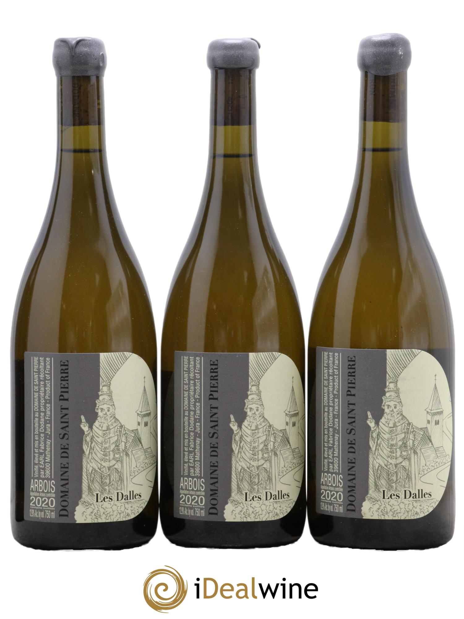 Arbois Les Dalles Domaine De Saint Pierre 2020 - Lot de 3 bouteilles - 0