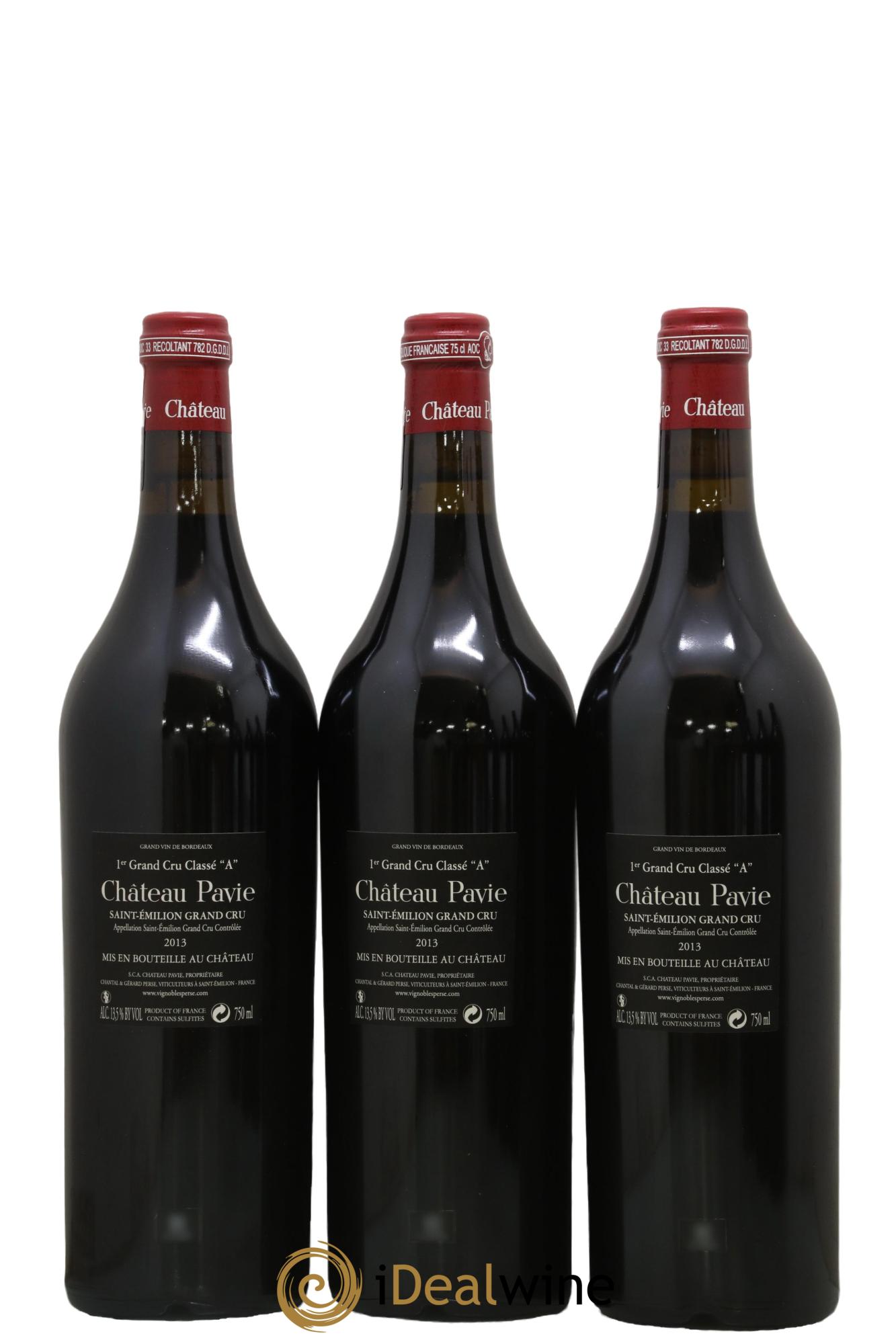 Château Pavie 1er Grand Cru Classé A 2013 - Lot of 6 bottles - 2