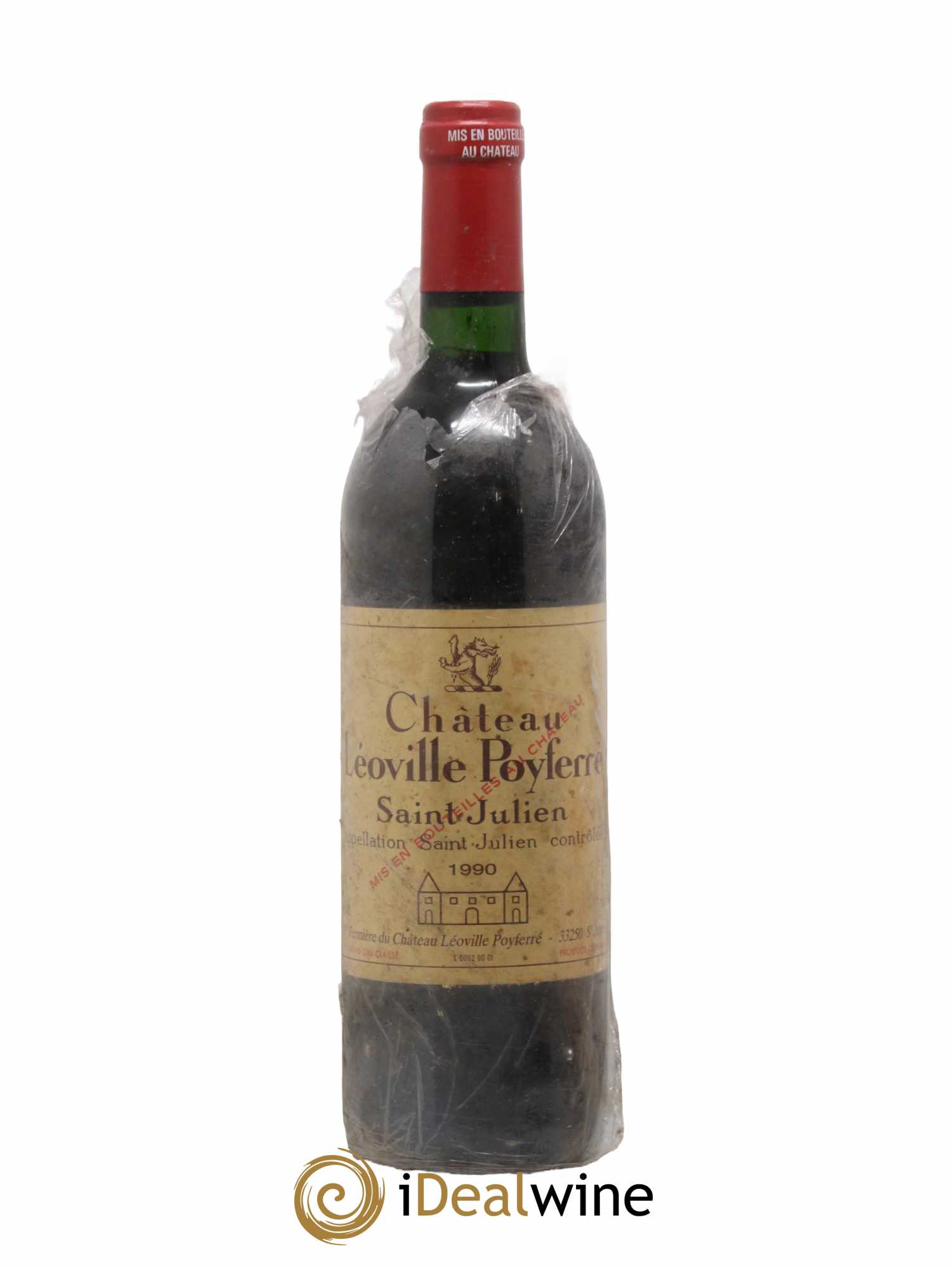 Château Léoville Poyferré 2ème Grand Cru Classé 1990 - Lot de 1 bouteille - 0