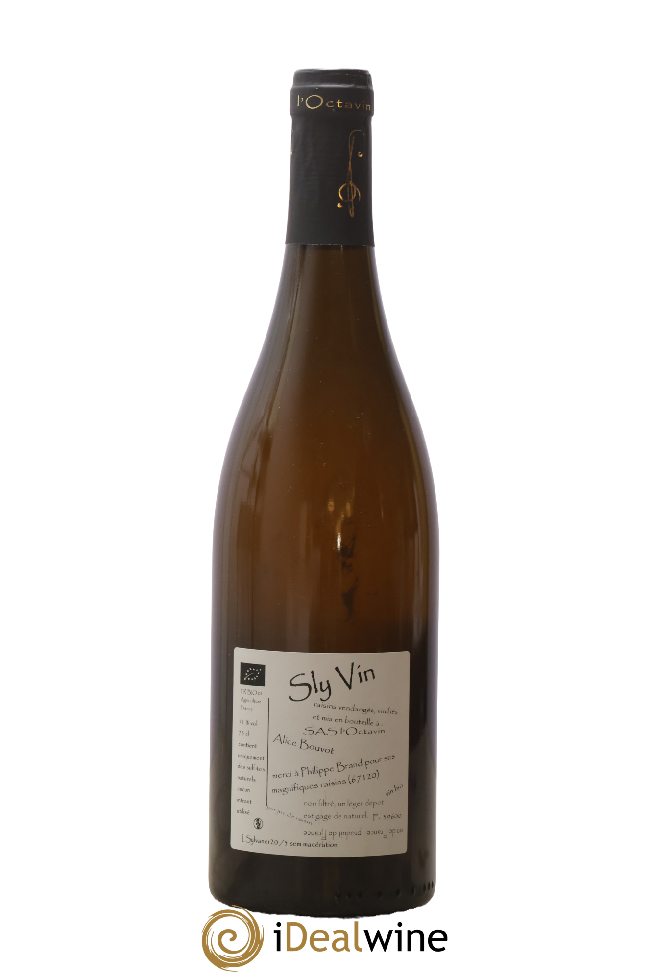 Vin de France SlyVin Domaine de l'Octavin Alice Bouvot 2020 - Lot of 1 bottle - 1