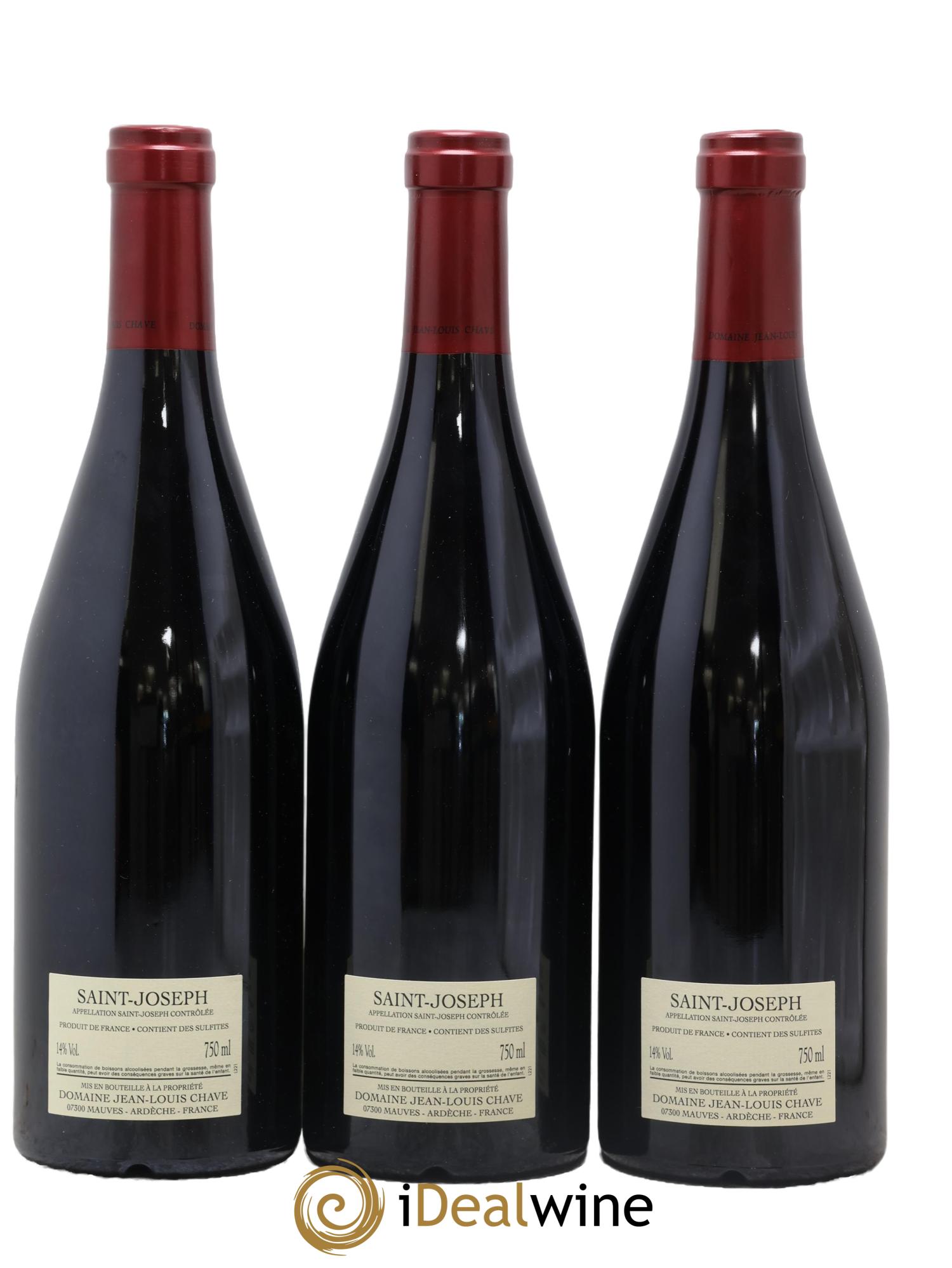 Saint-Joseph Jean-Louis Chave 2022 - Lot de 3 bouteilles - 1