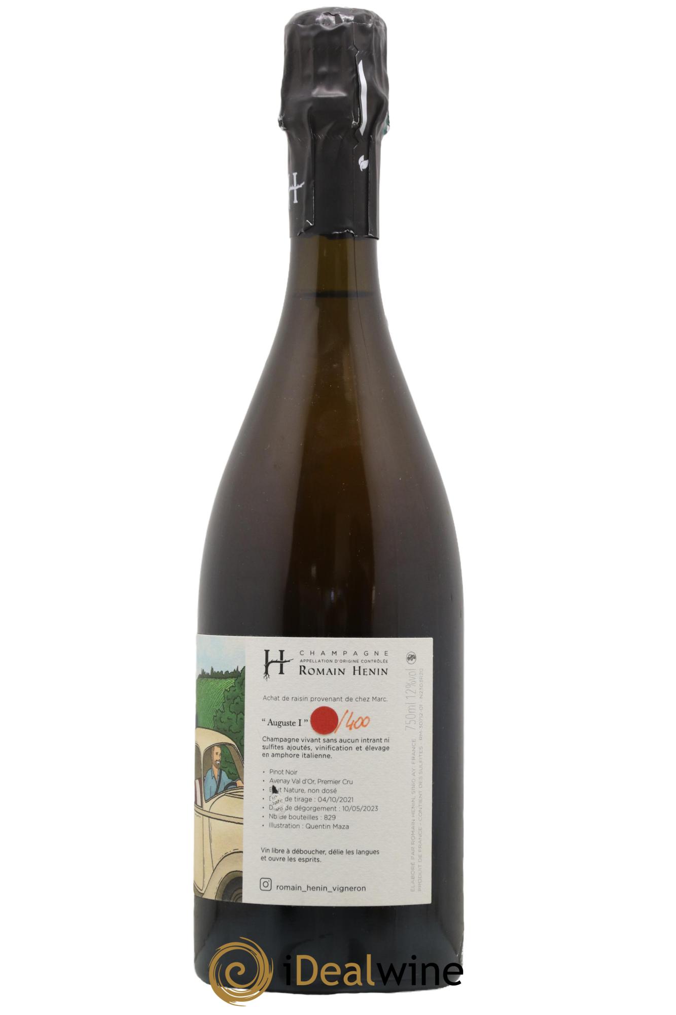 Auguste I Romain Henin - Lot de 1 bouteille - 1
