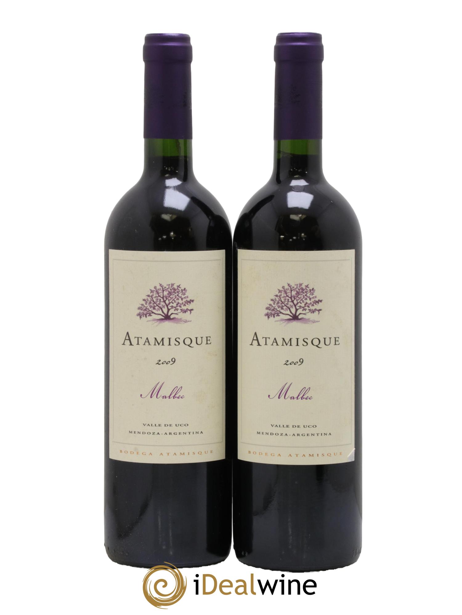 Mendoza Atamisque (Domaine) Malbec 2009 - Lot de 2 bouteilles - 0