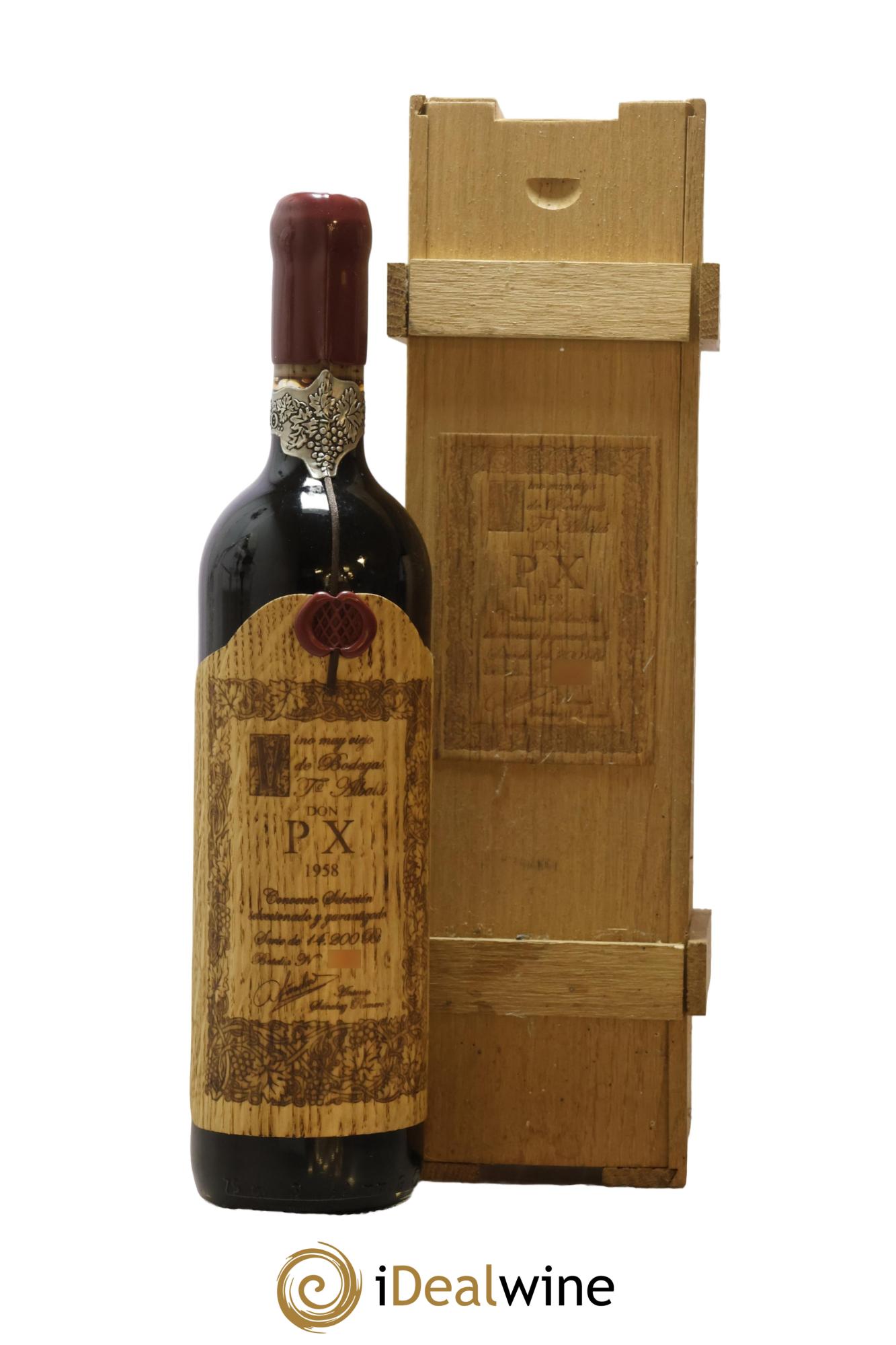 Montilla Moriles Don PX Convento Seleccion Toro Albala 1958 - Lot de 1 bouteille - 0