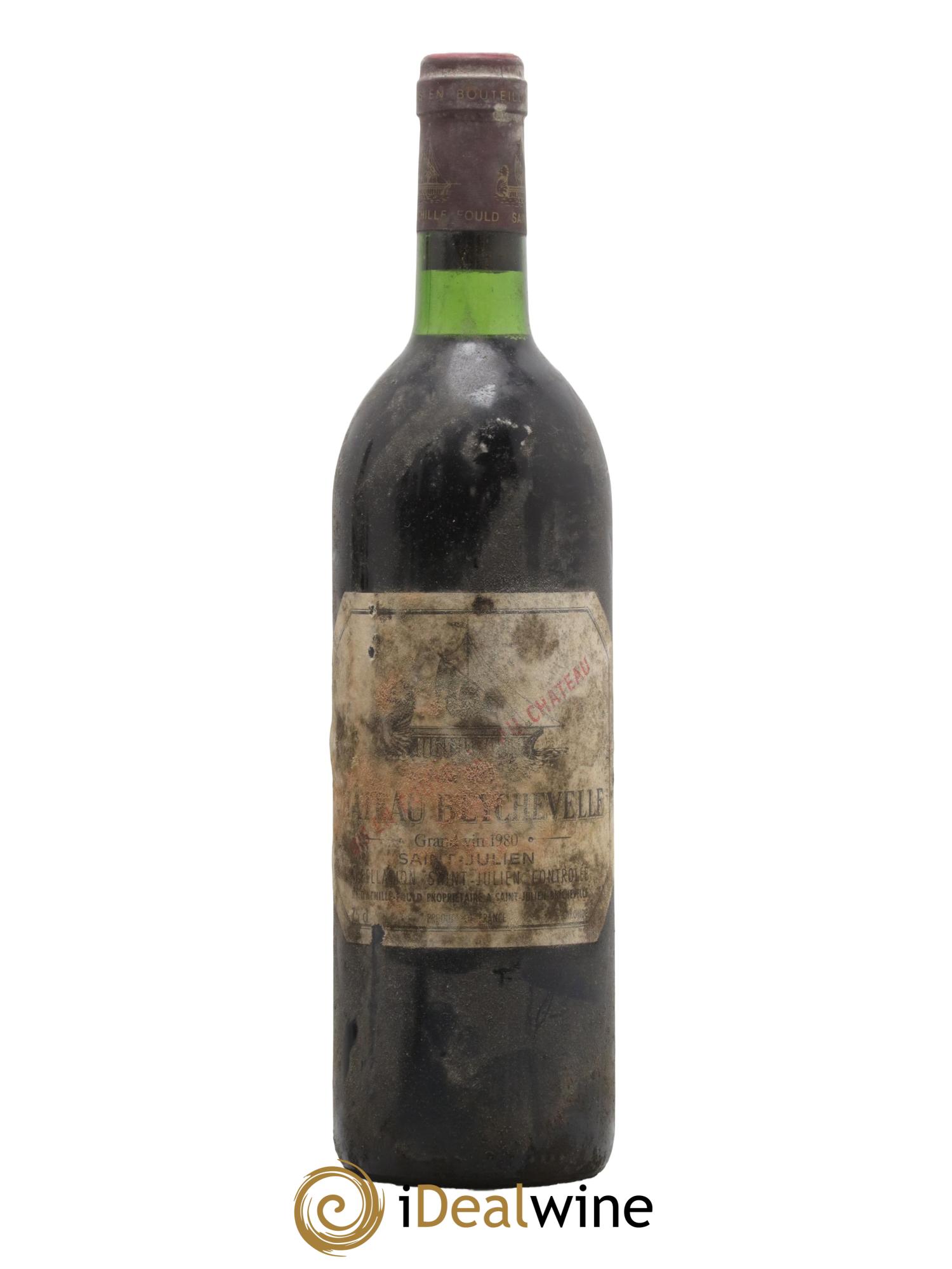Château Beychevelle 4ème Grand Cru Classé 1980 - Lot de 1 bouteille - 0