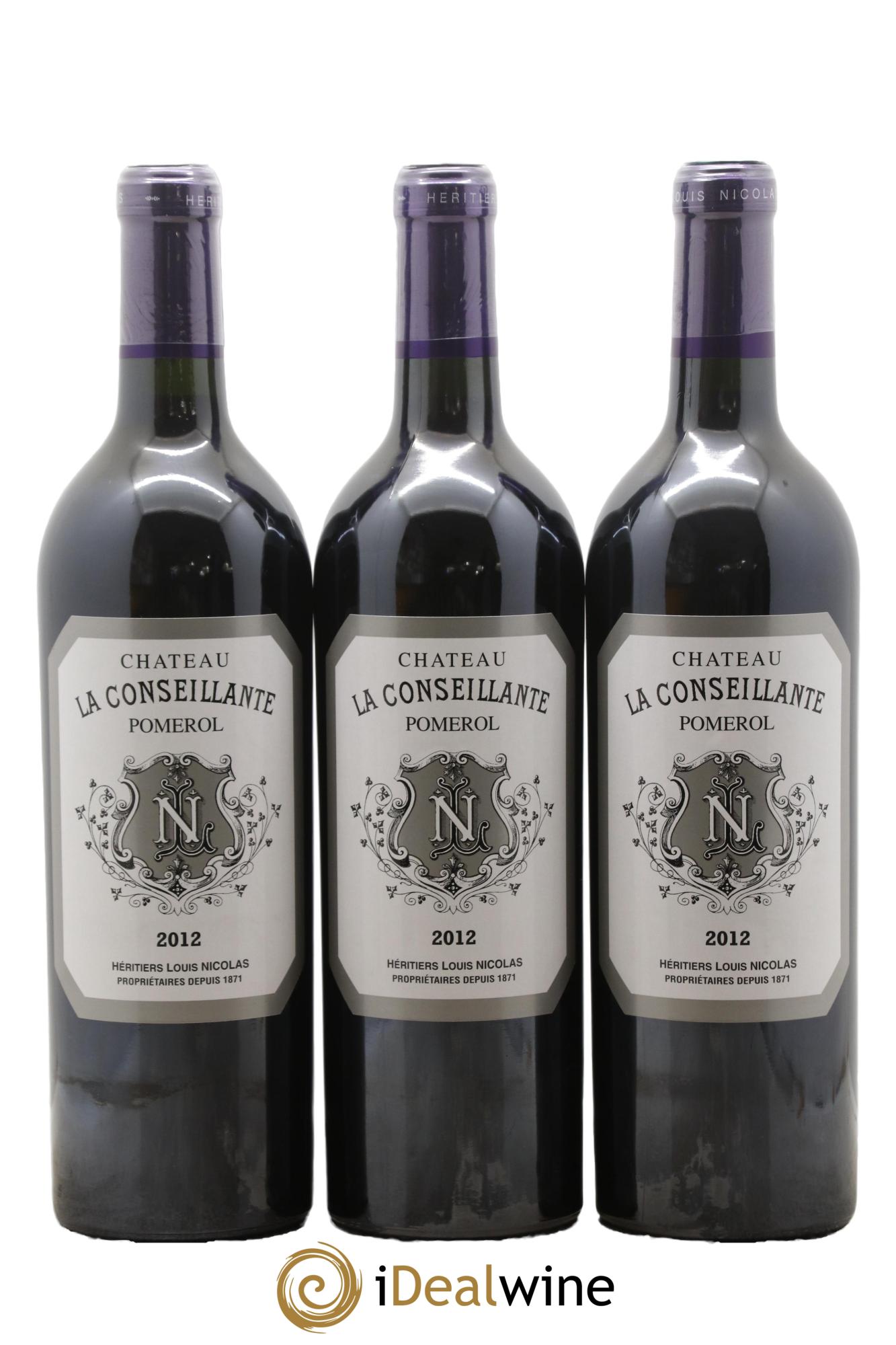 Château la Conseillante 2012 - Lot of 6 bottles - 1