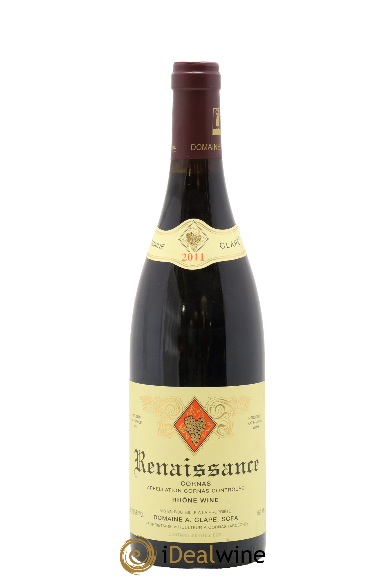 Cornas Renaissance Auguste Clape 2011 - Posten von 1 Flasche - 0