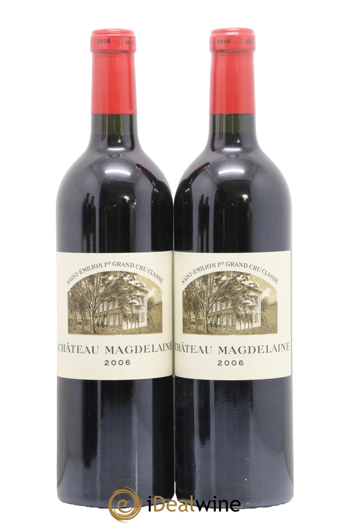 Château Magdelaine 2006 - Lot de 2 bouteilles - 0