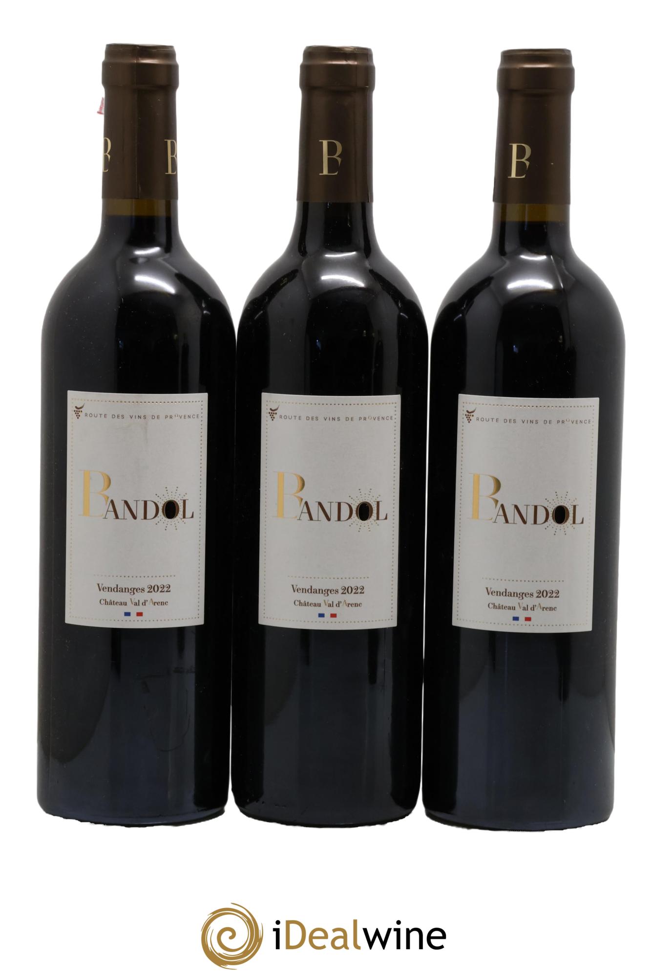 Bandol Val D'Arenc 2022 - Posten von 3 Flaschen - 0