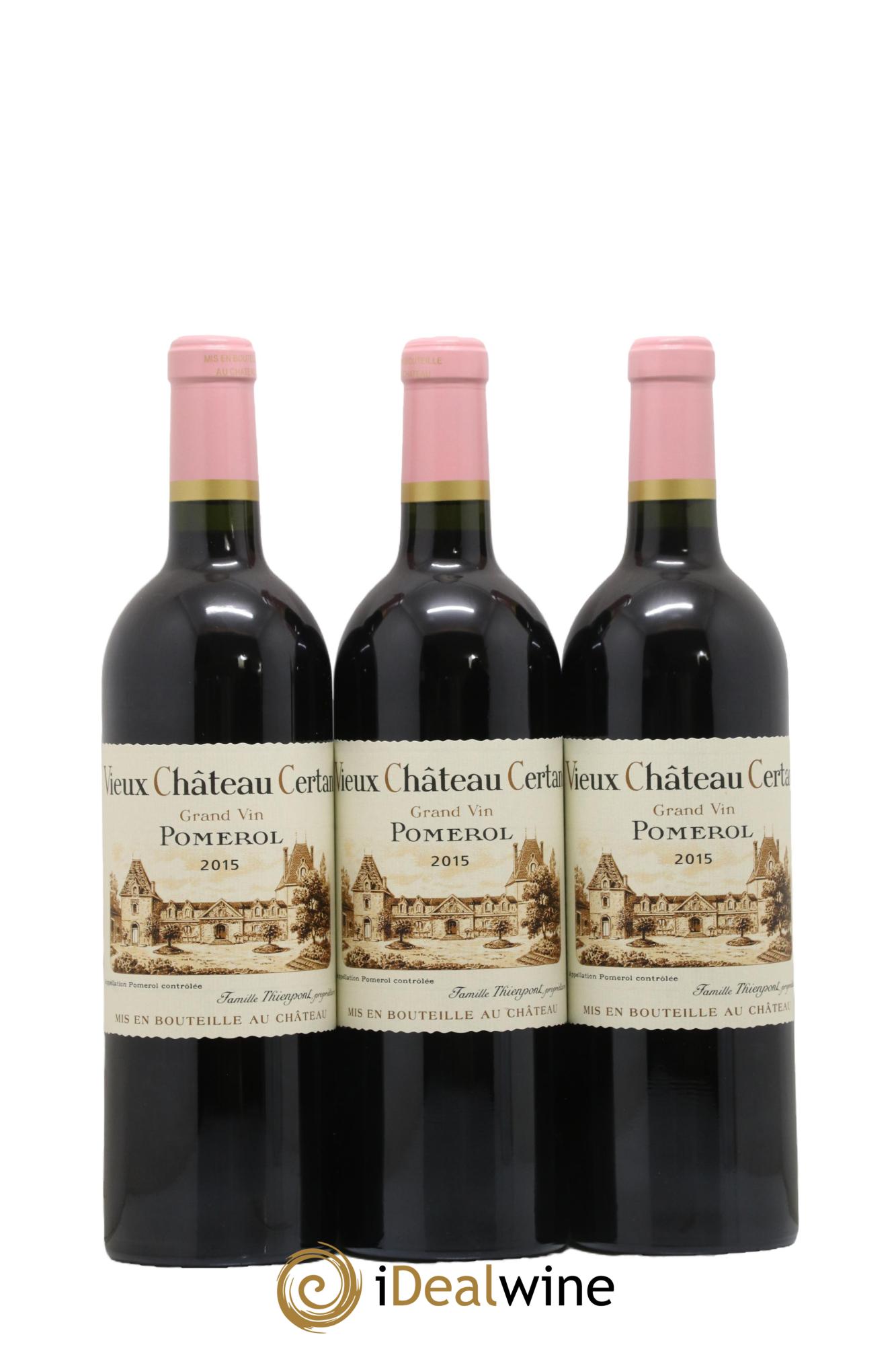 Vieux Château Certan 2015 - Posten von 6 Flaschen - 3