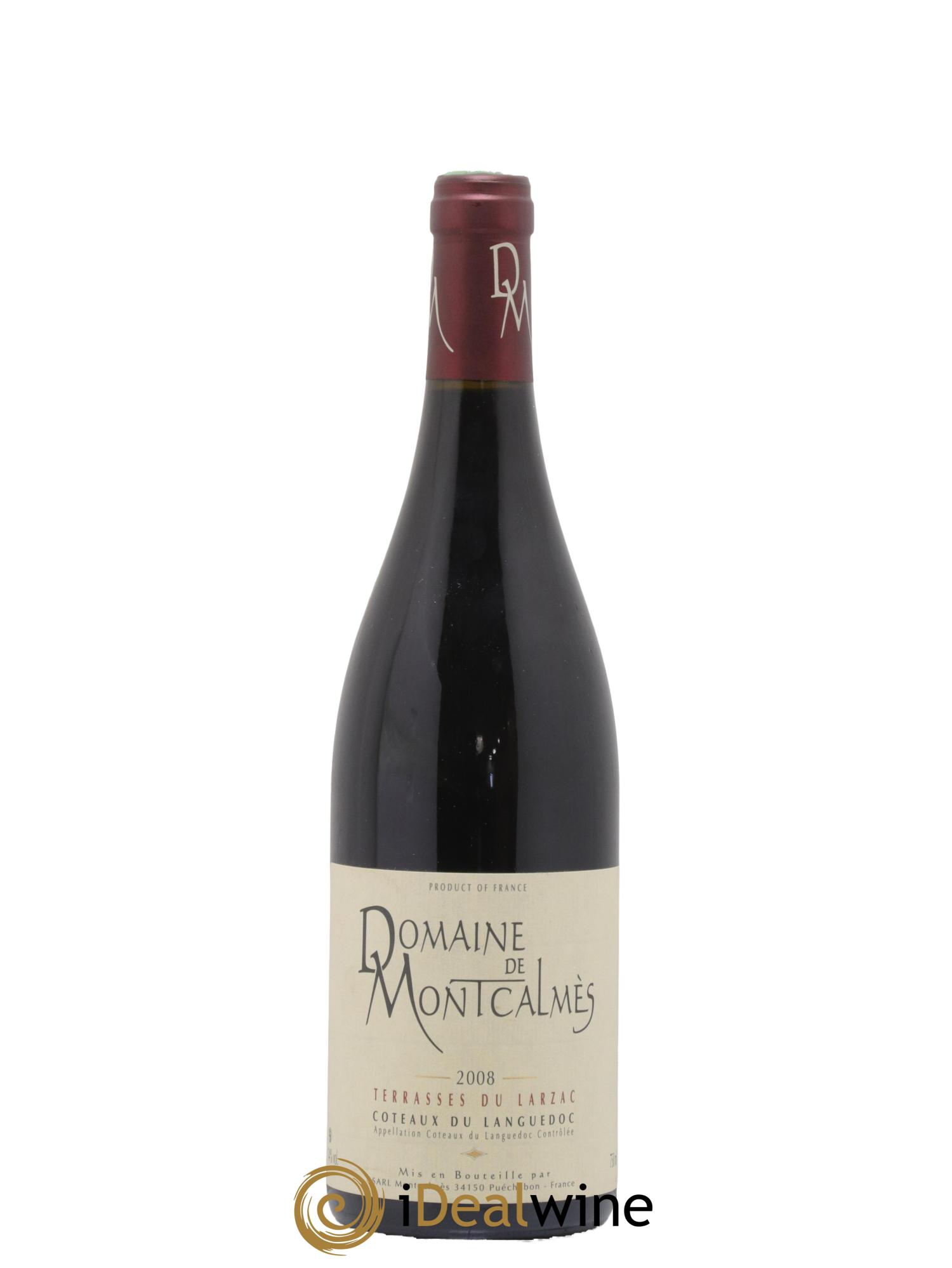 Terrasses du Larzac Domaine de Montcalmès Frédéric Pourtalié  2008 - Lotto di 1 bottiglia - 0