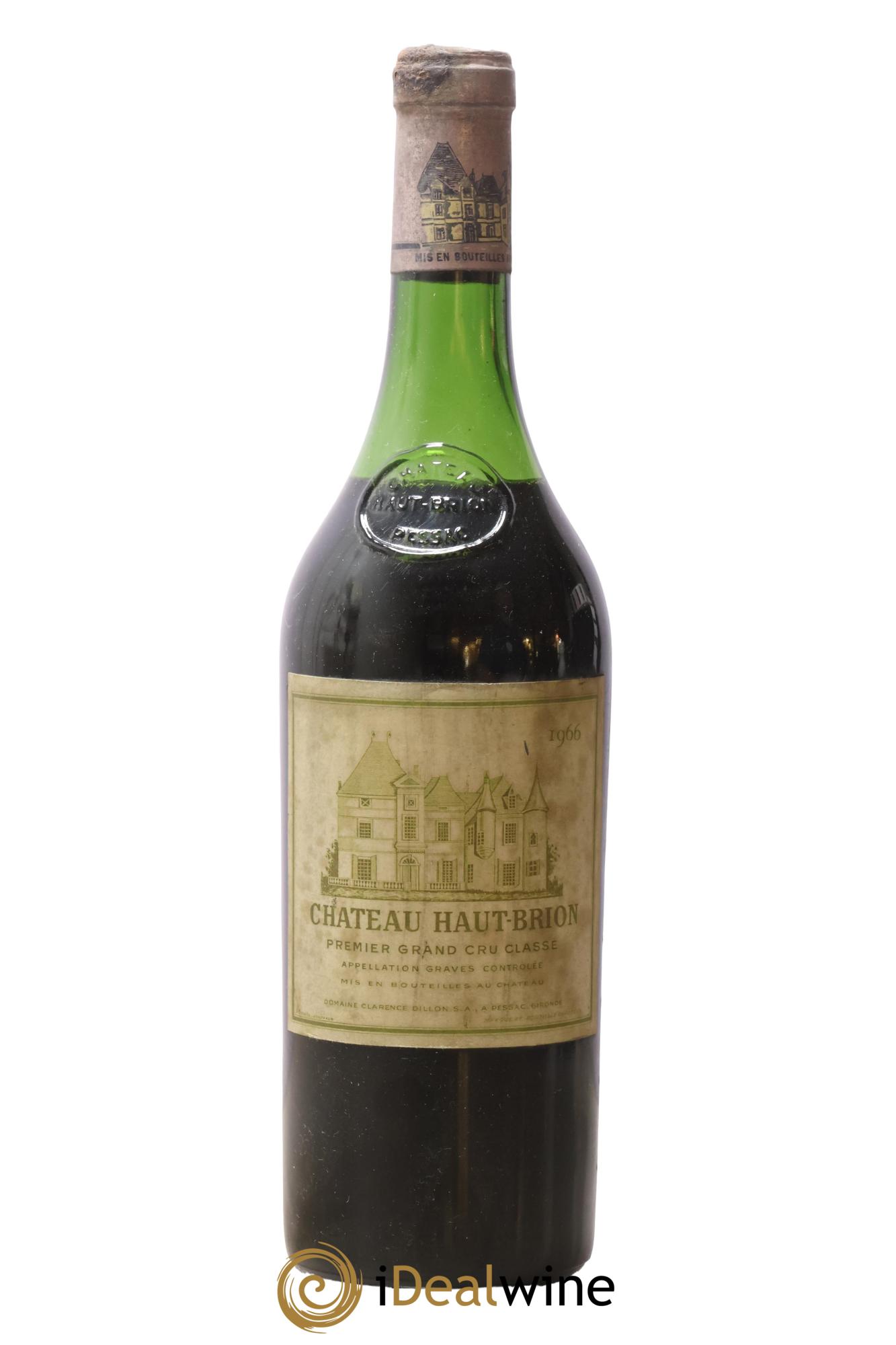 Château Haut Brion 1er Grand Cru Classé 1966 - Lot de 1 bouteille - 0