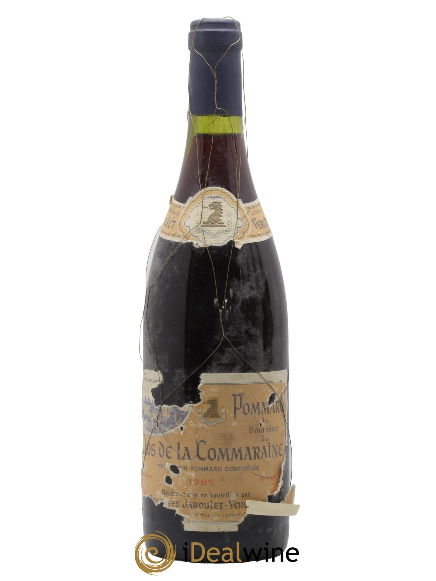 Pommard Clos de la Commaraine Jaboulet Verchère 1985 - Posten von 1 Flasche - 0