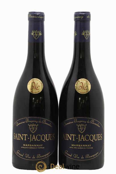 Marsannay Saint-Jacques Fougeray De Beauclair 2015 - Lotto di 2 bottiglie - 0
