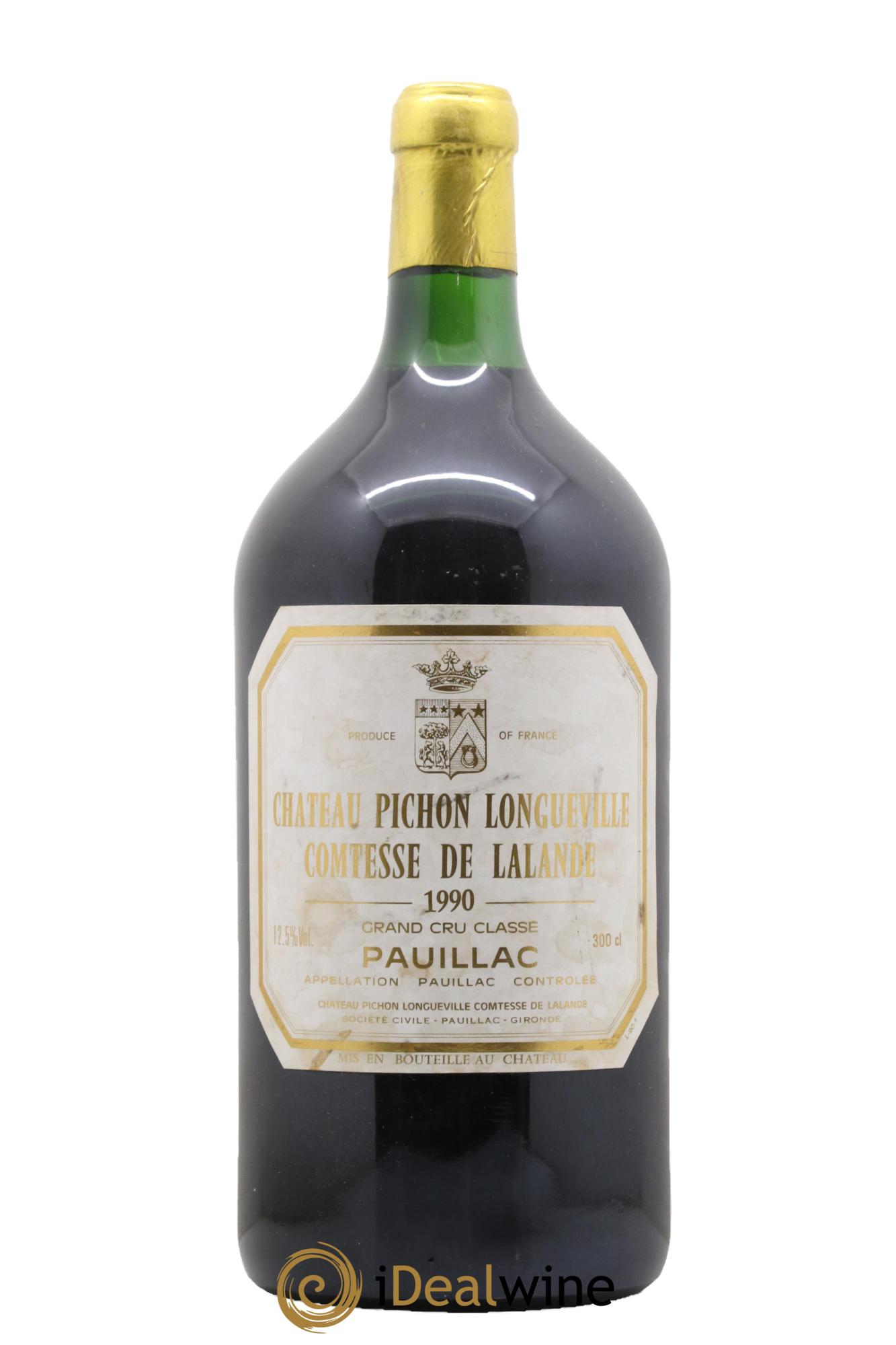 Château Pichon Longueville Comtesse de Lalande 2ème Grand Cru Classé 1990 - Lot of 1 double magnum - 0