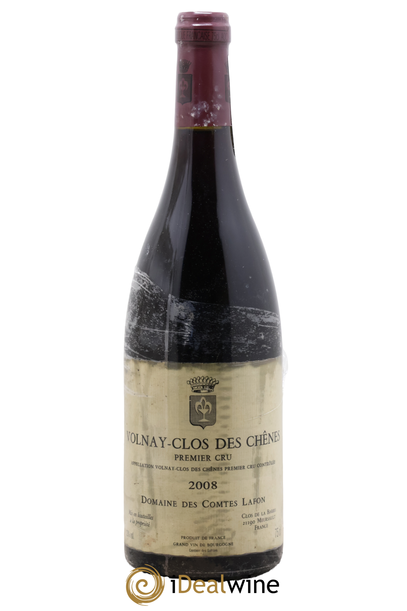 Volnay 1er Cru Clos des Chênes Comtes Lafon (Domaine des) 2008 - Lot of 1 bottle - 0