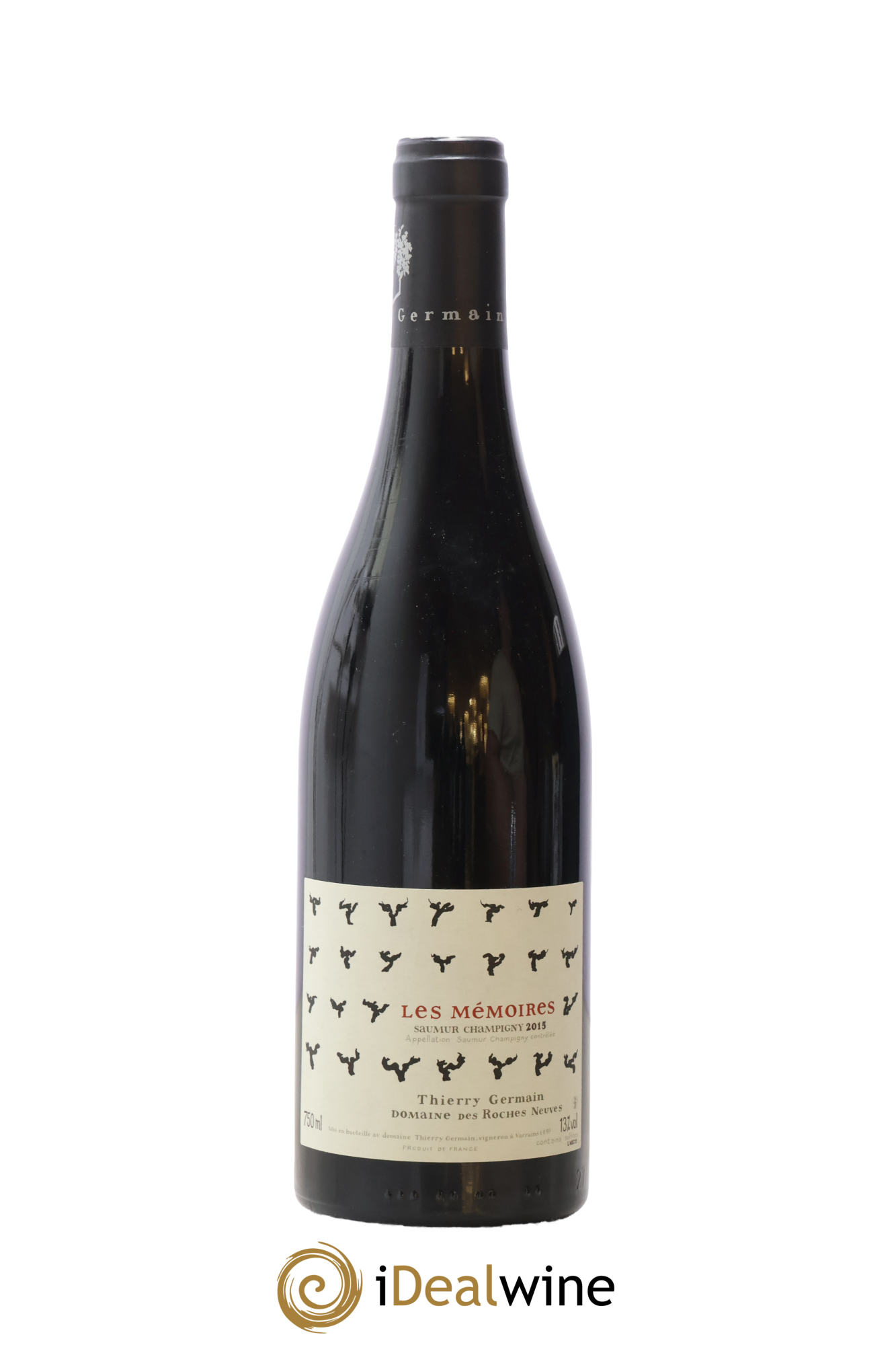 Saumur-Champigny Les Mémoires Domaine des Roches Neuves - Thierry Germain 2015 - Lot de 1 bouteille - 0