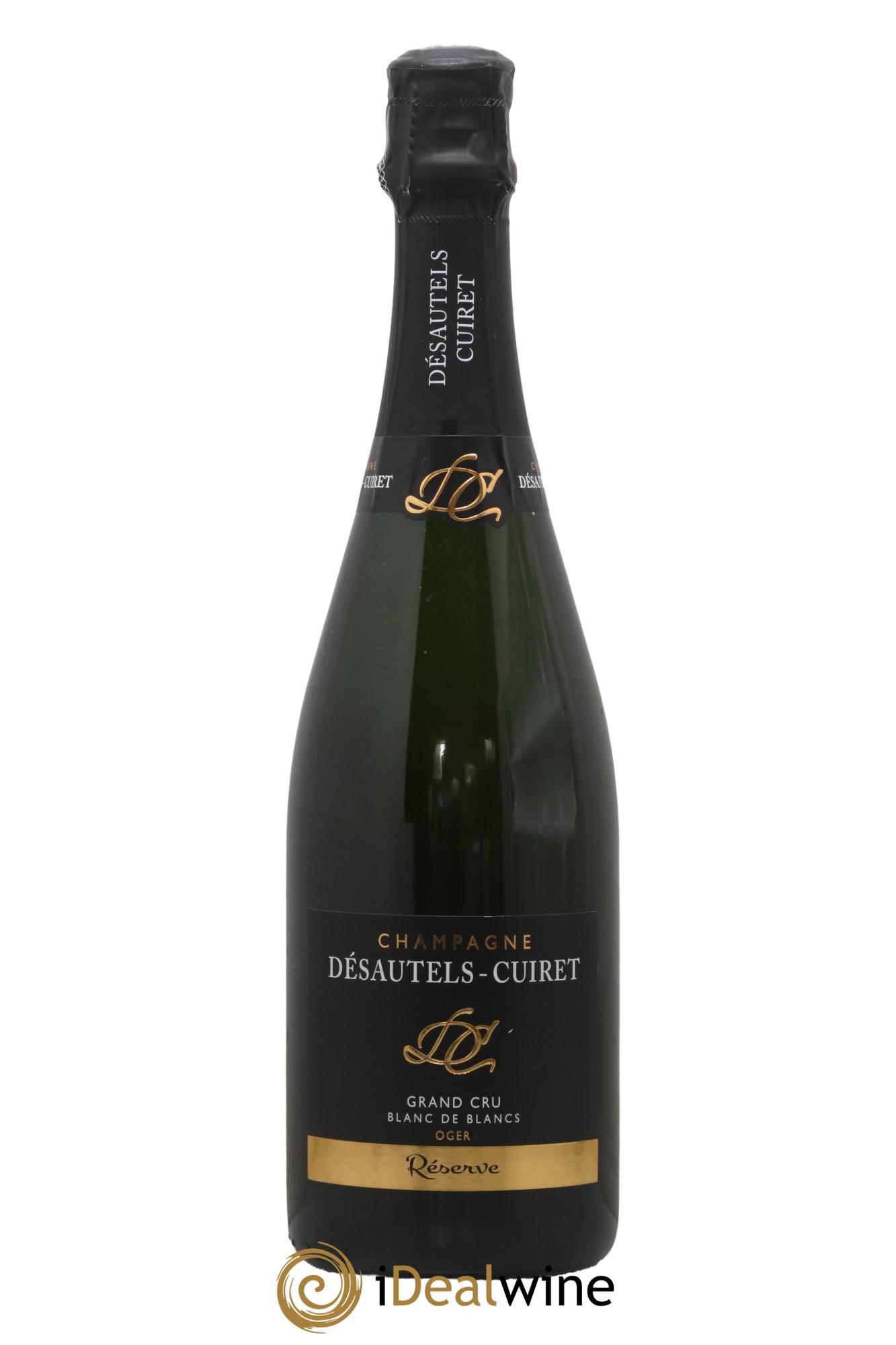 Champagne Grand Cru Extra Brut Blanc de Blancs Cuiret Réserve Maison Desautels - Lot de 1 bouteille - 0