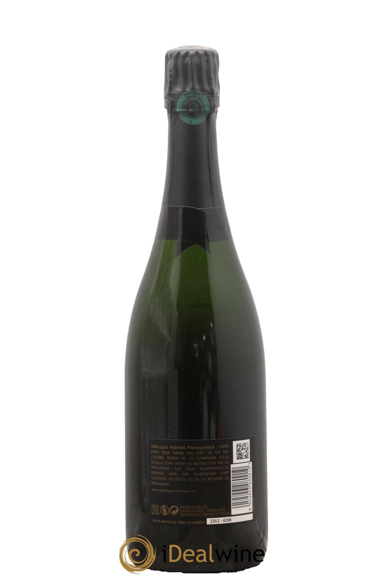 Brut Vieilles Vignes Françaises Bollinger 2004 - Lotto di 1 bottiglia - 1
