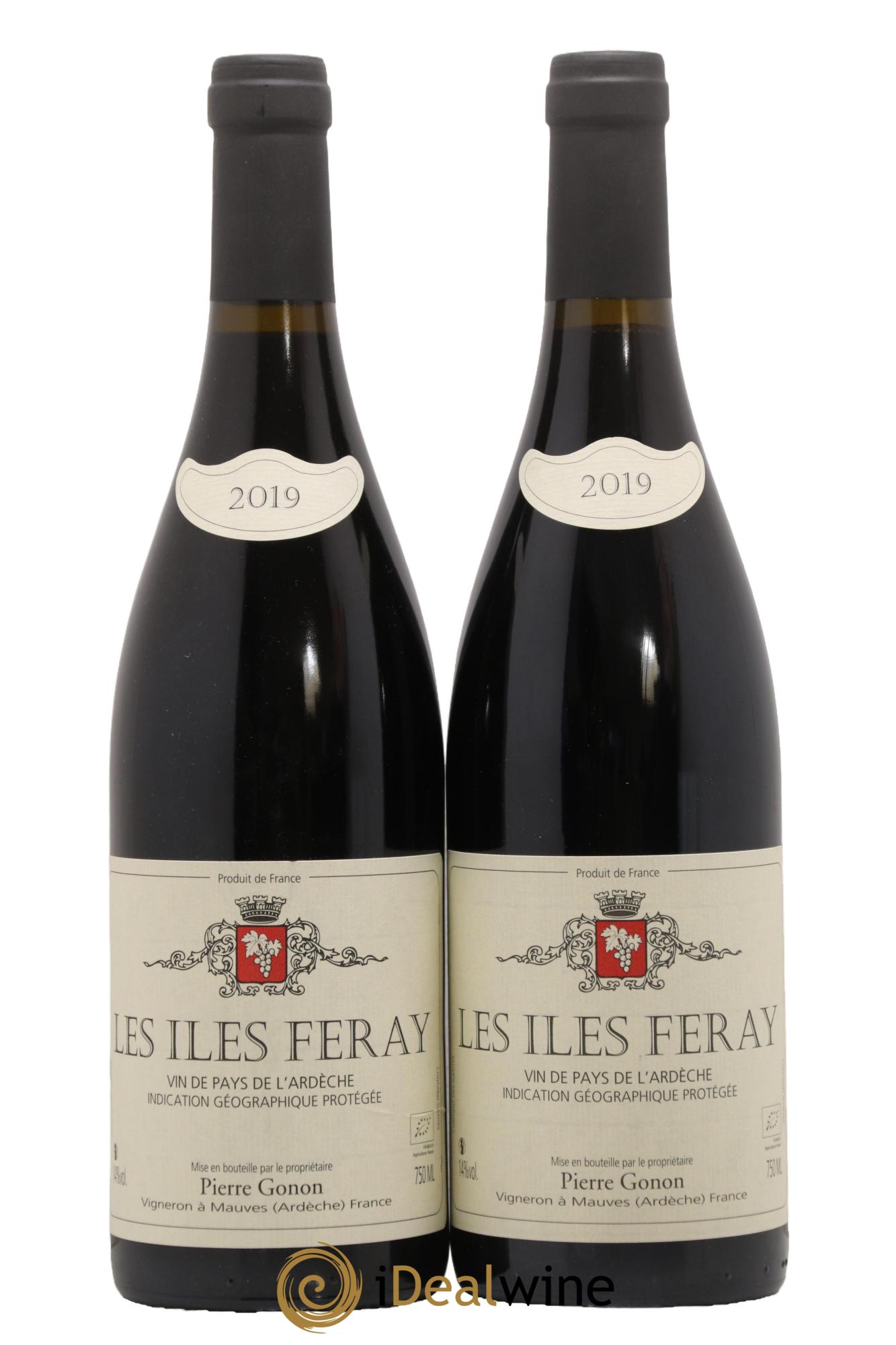 Ardèche Les Iles Feray Gonon (Domaine) 2019 - Lot de 2 bouteilles - 0