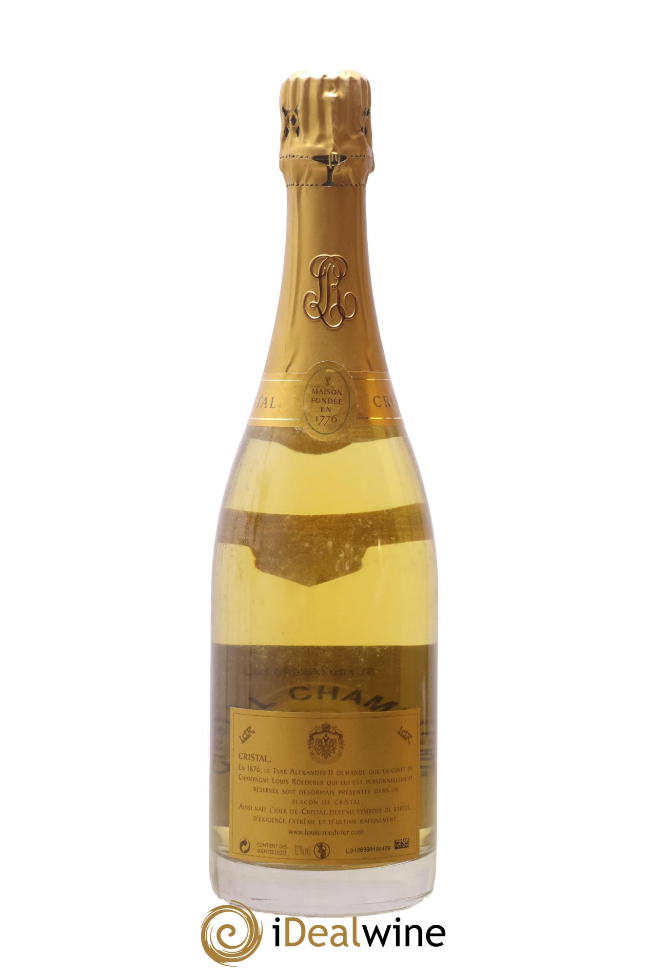 Cristal Louis Roederer 2007 - Lot de 1 bouteille - 2