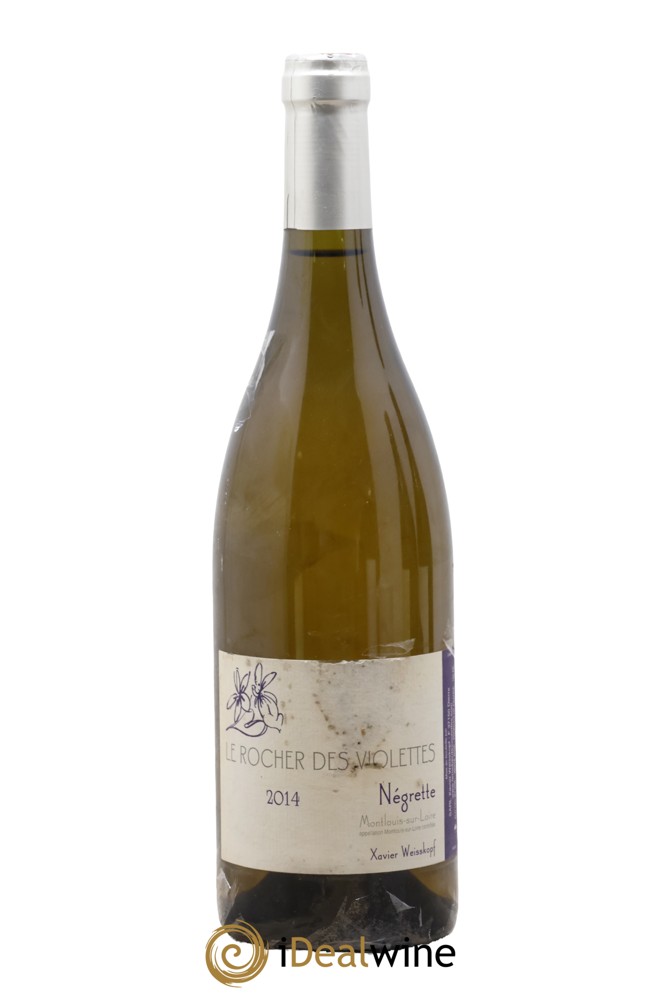 Montlouis-sur-Loire Le Grand Clos (anciennement La Négrette) Le Rocher des Violettes 2014 - Lot of 1 bottle - 0