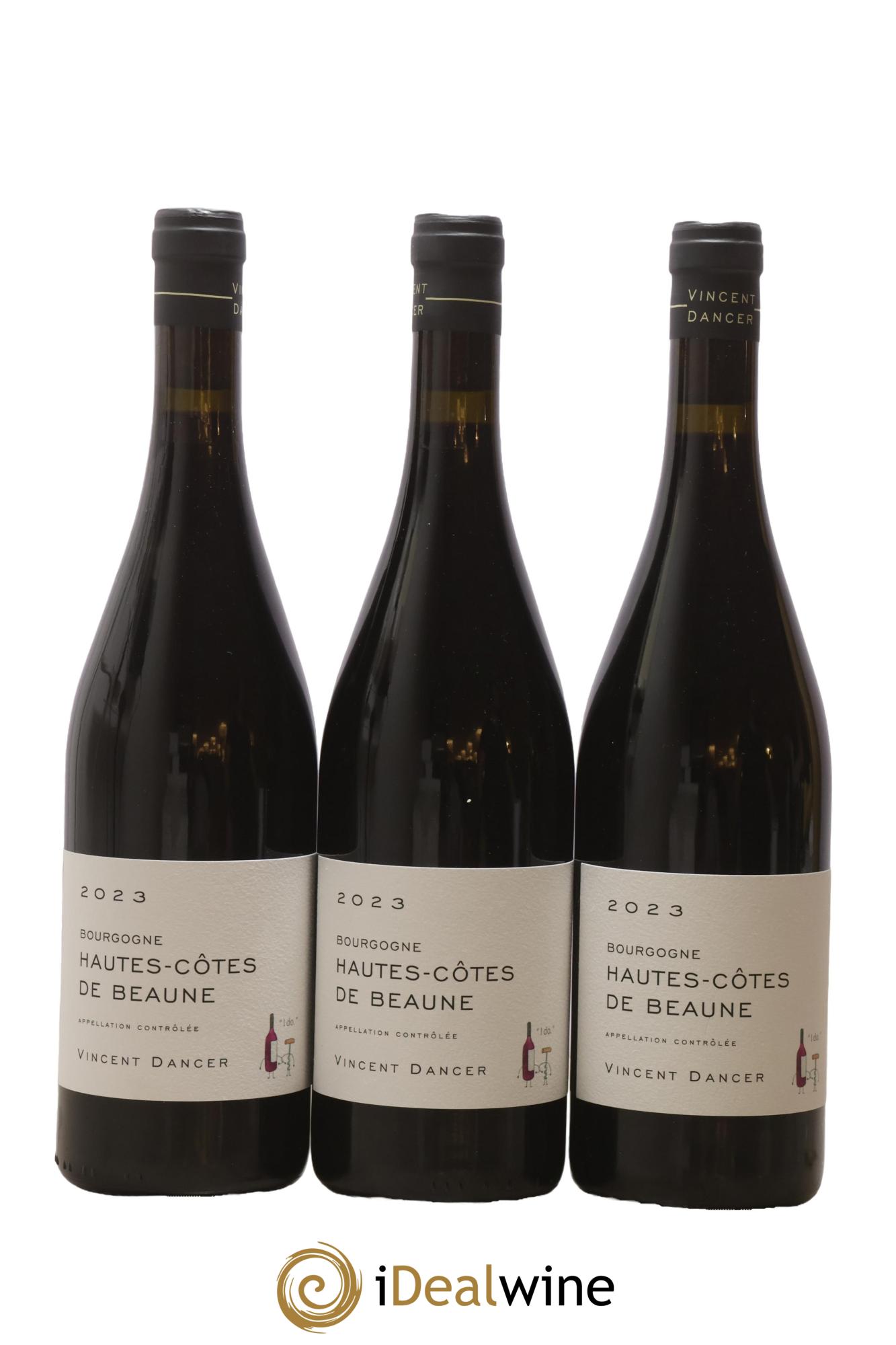 Hautes-Côtes de Beaune Vincent Dancer 2023 - Lot de 3 bouteilles - 0