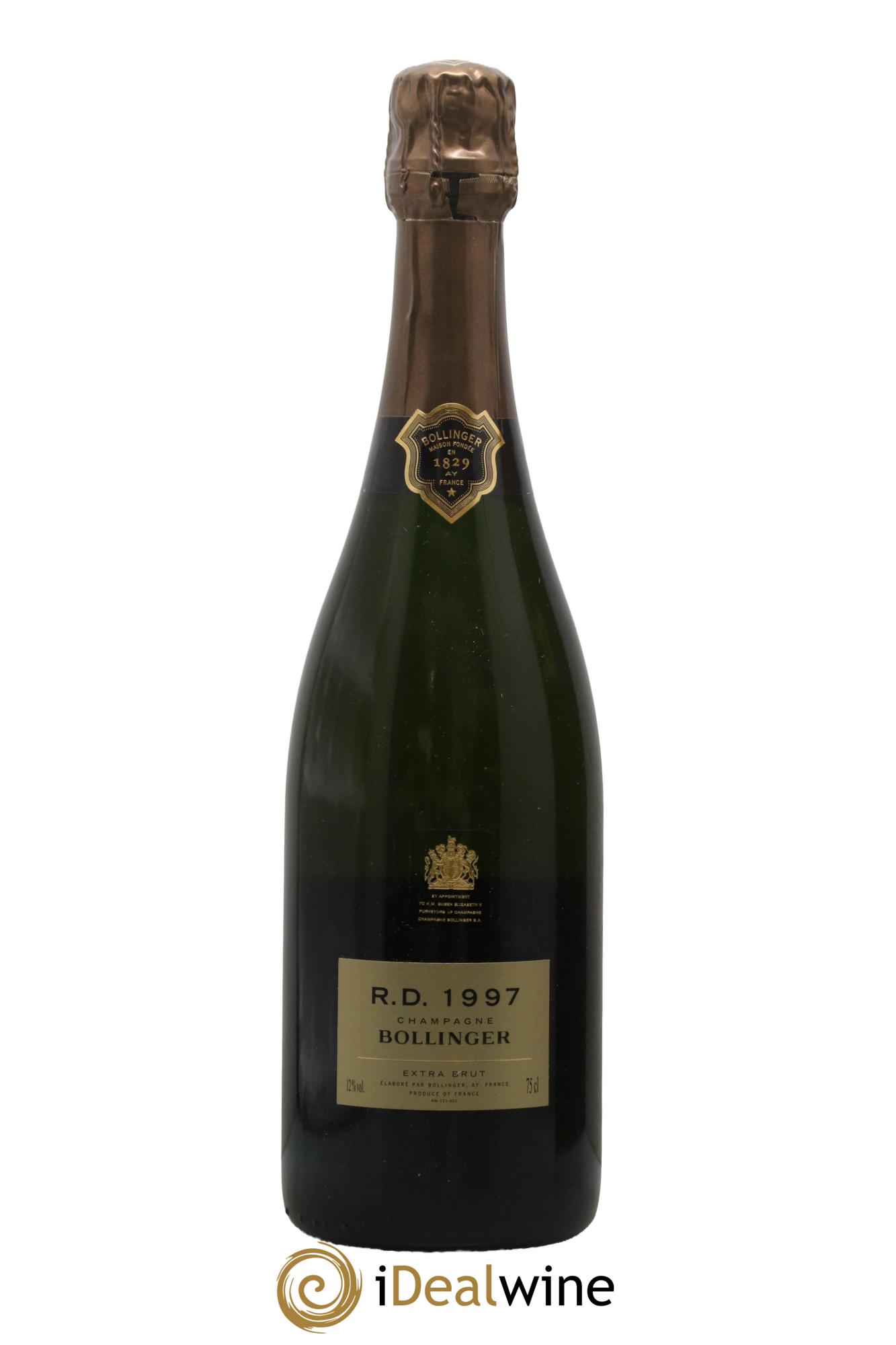 R.D. Extra-Brut Bollinger 1997 - Lotto di 1 bottiglia - 1